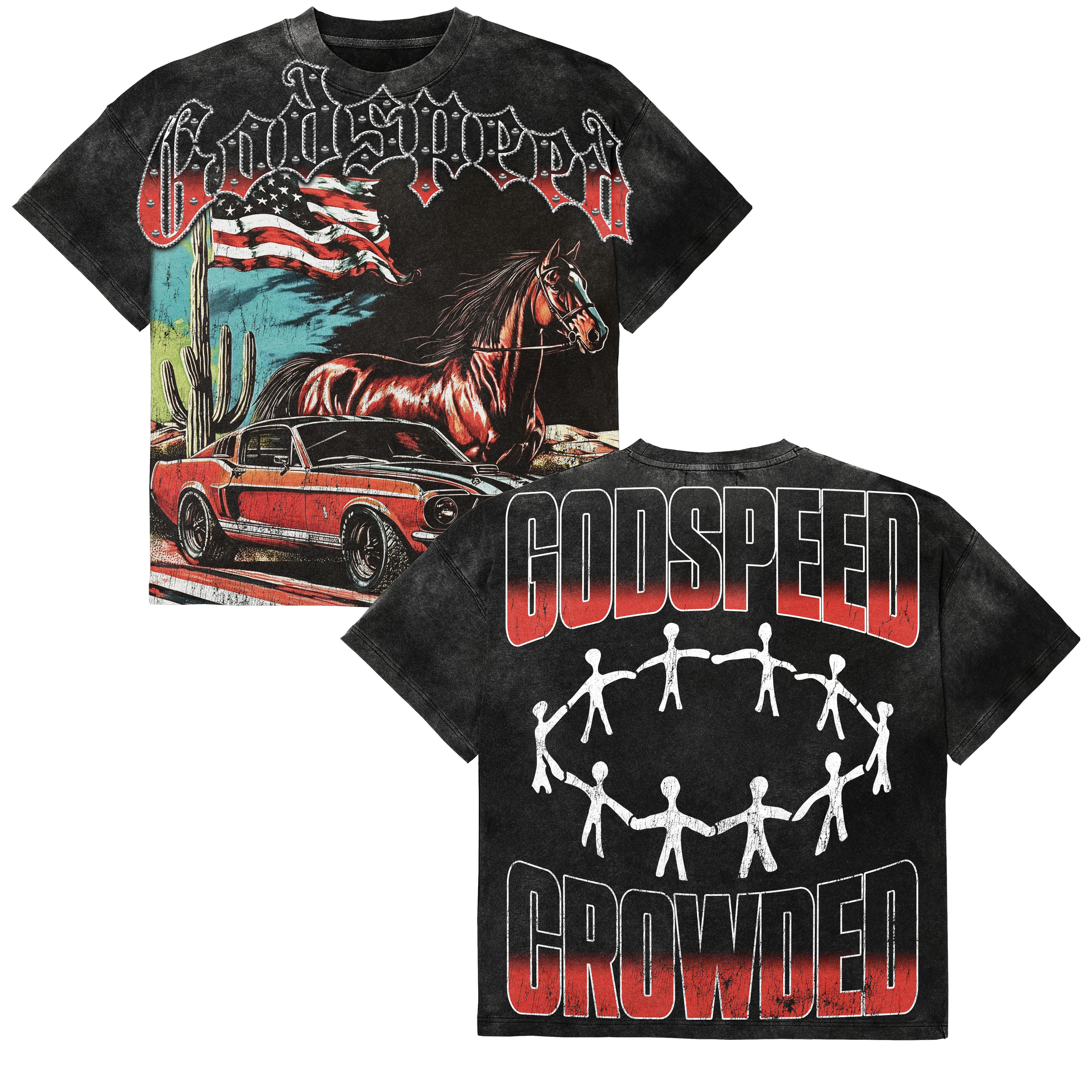 Godspeed Classic 100%Cotton Tee T-Shirt Unisex