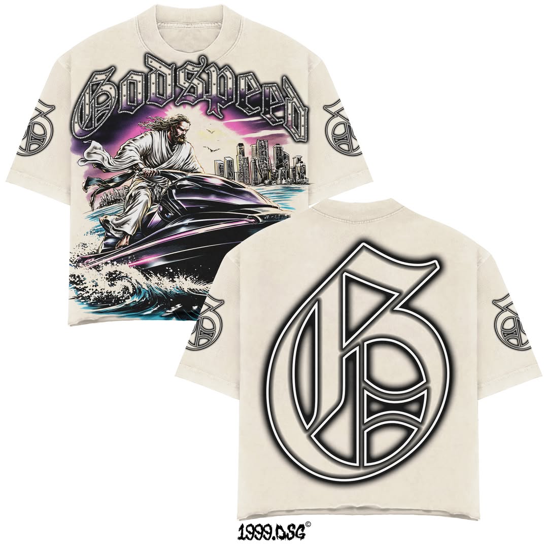 Godspeed Classic 100%Cotton Tee T-Shirt Unisex