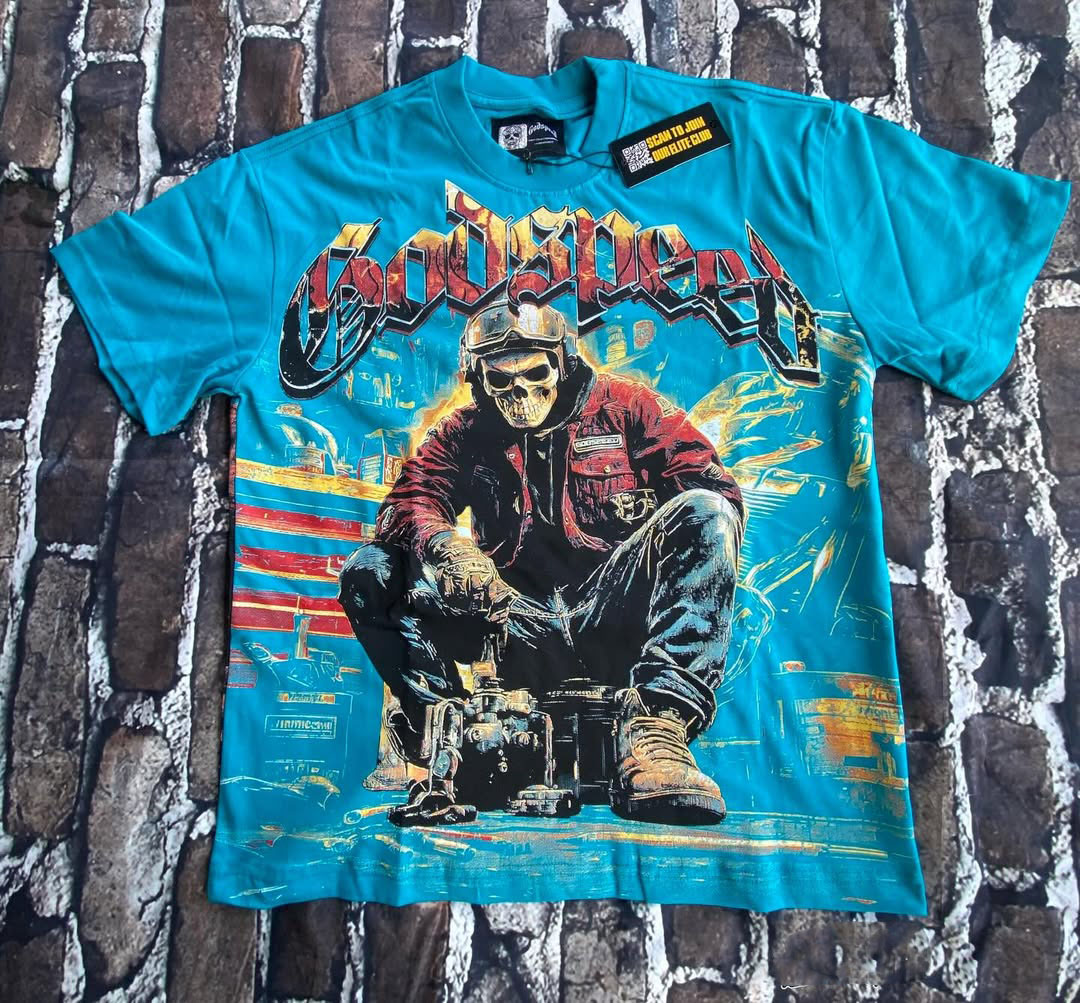 Godspeed Classic 100%Cotton Tee T-Shirt Unisex