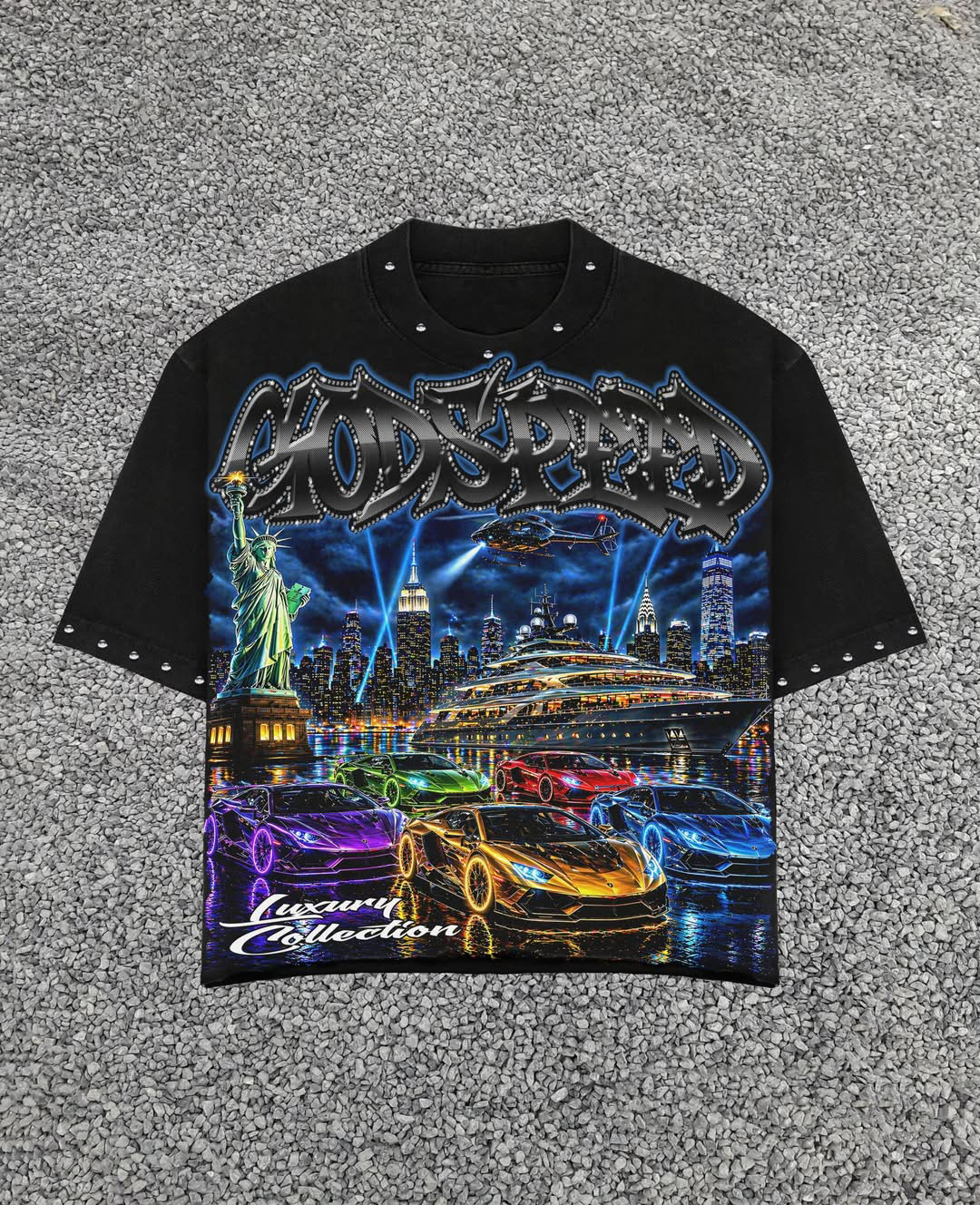 Godspeed Classic 100%Cotton Tee T-Shirt Unisex