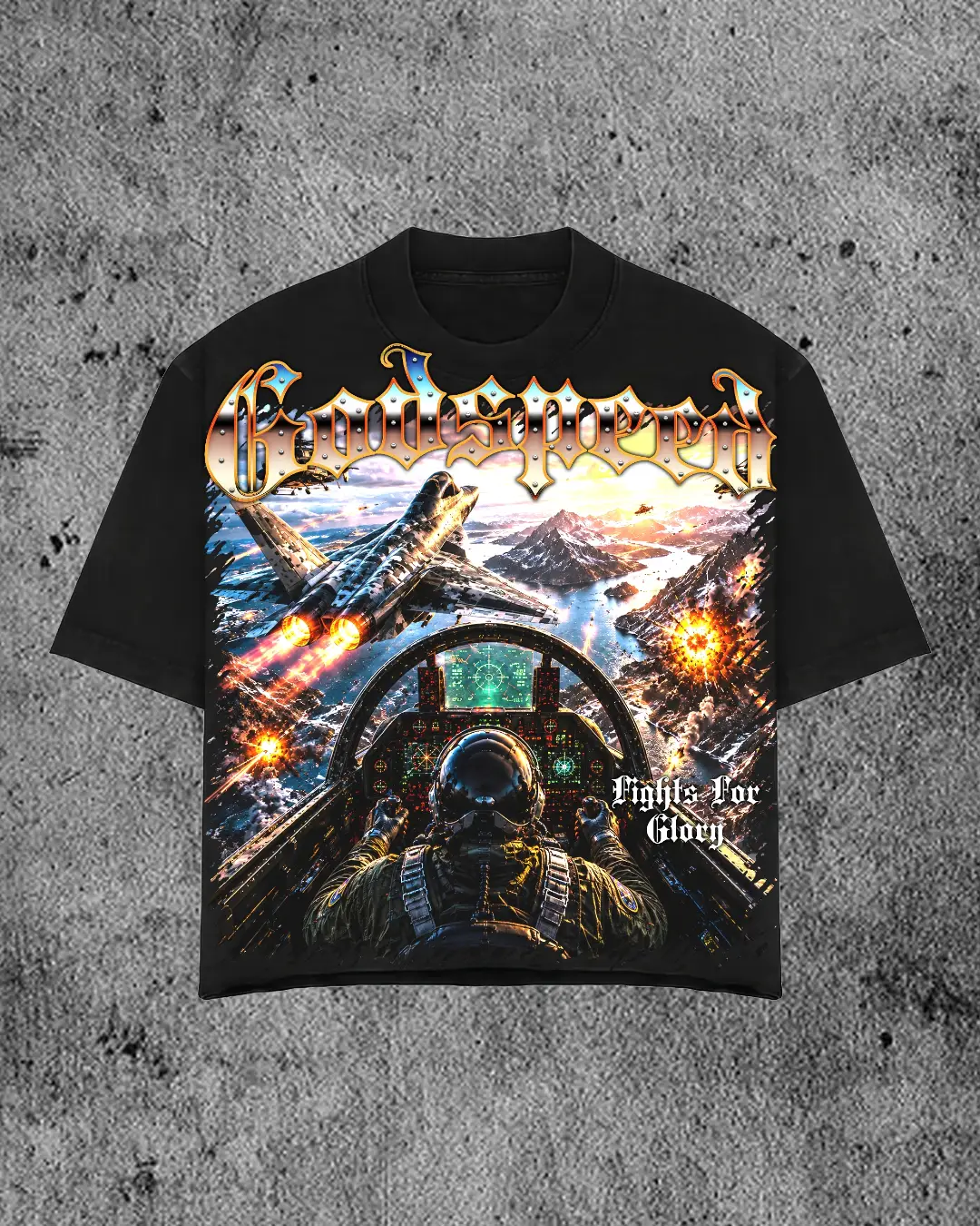 Godspeed Classic 100%Cotton Tee T-Shirt Unisex