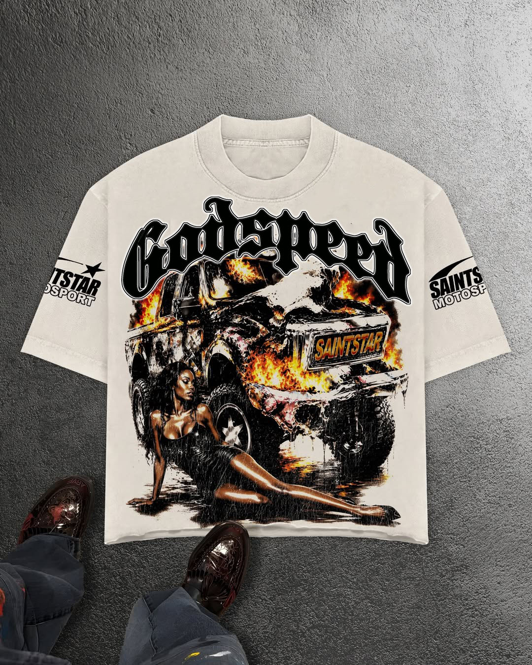 Godspeed Classic 100%Cotton Tee T-Shirt Unisex