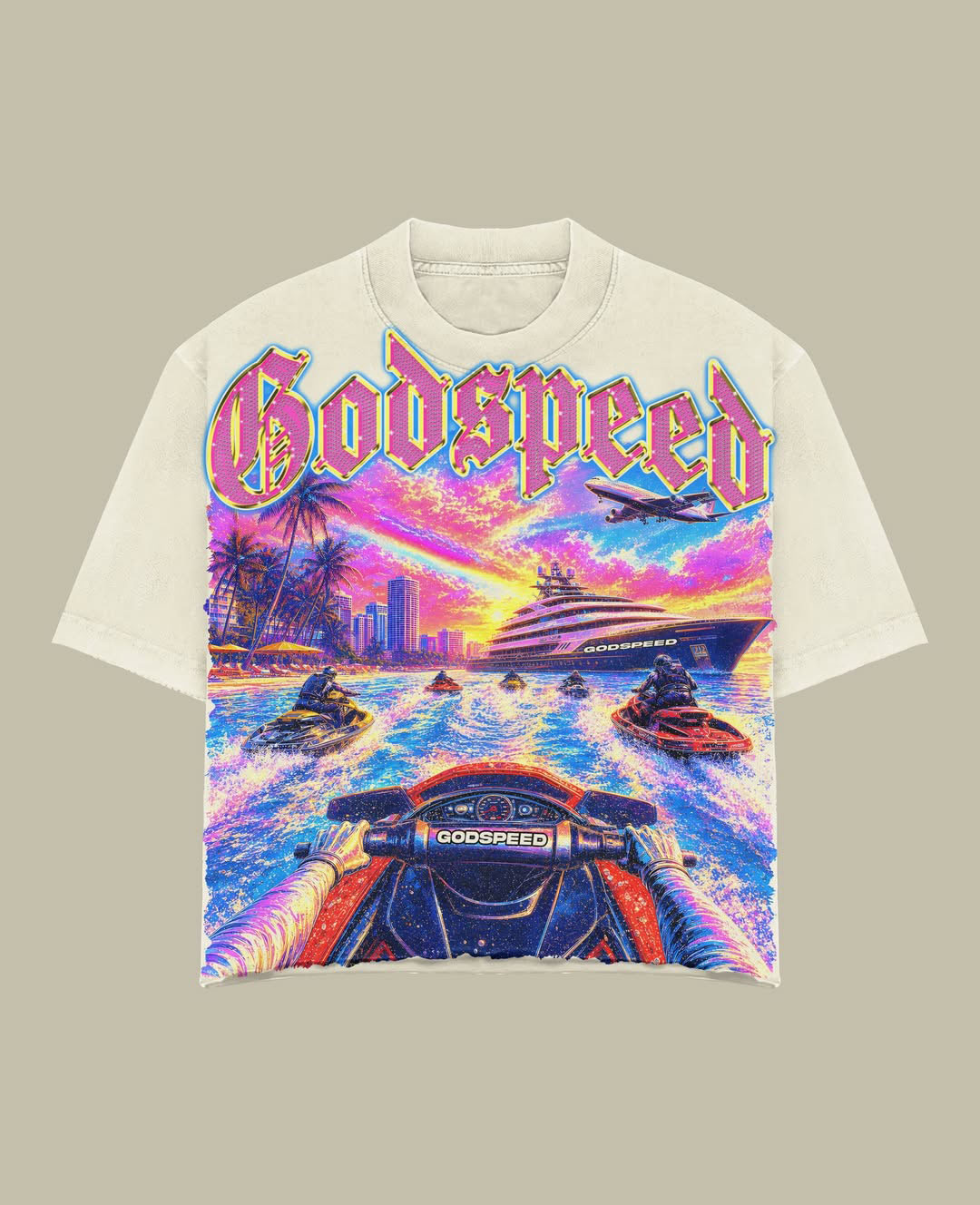 Godspeed Classic 100%Cotton Tee T-Shirt Unisex