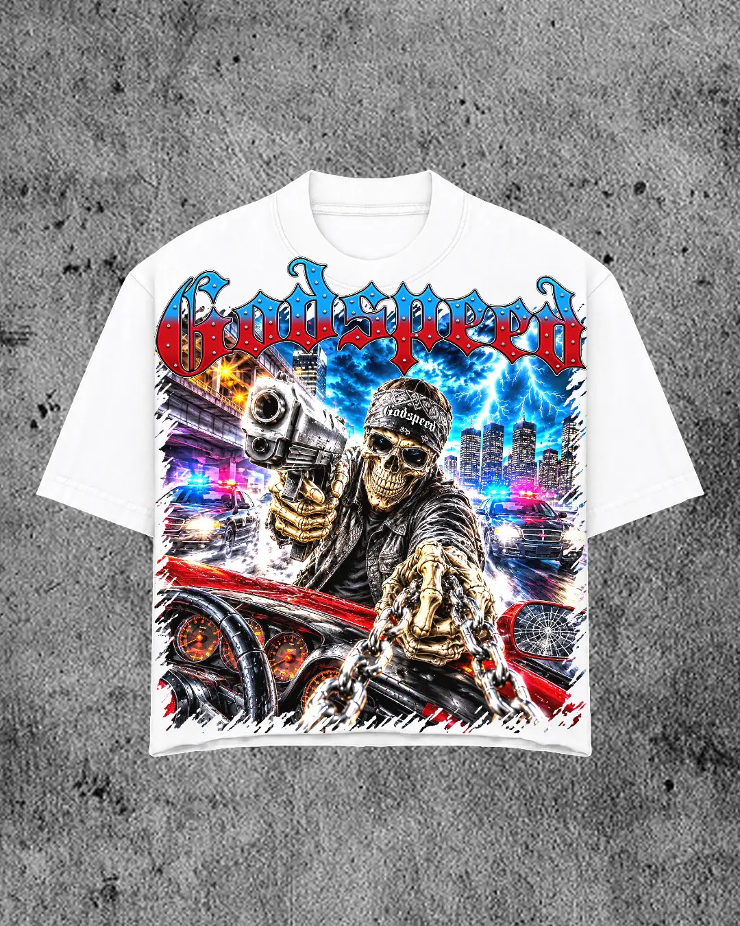 Godspeed Classic 100%Cotton Tee T-Shirt Unisex
