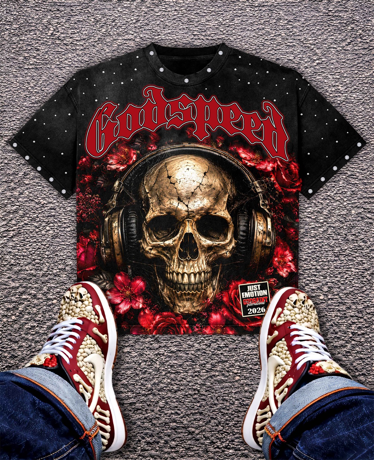 Godspeed Classic 100%Cotton Tee T-Shirt Unisex