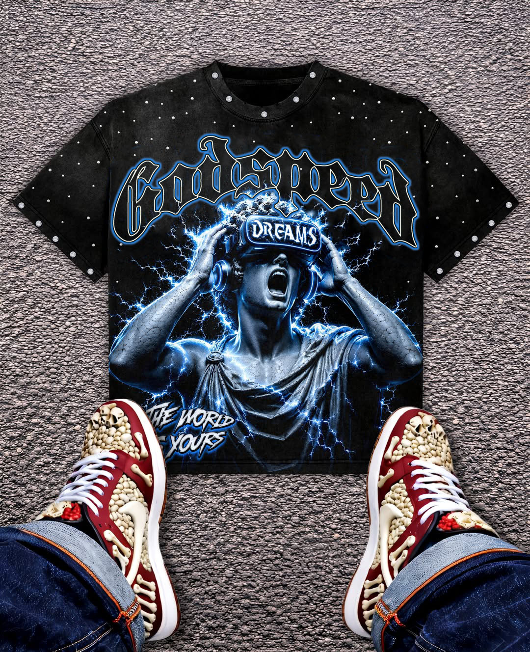 Godspeed Classic 100%Cotton Tee T-Shirt Unisex