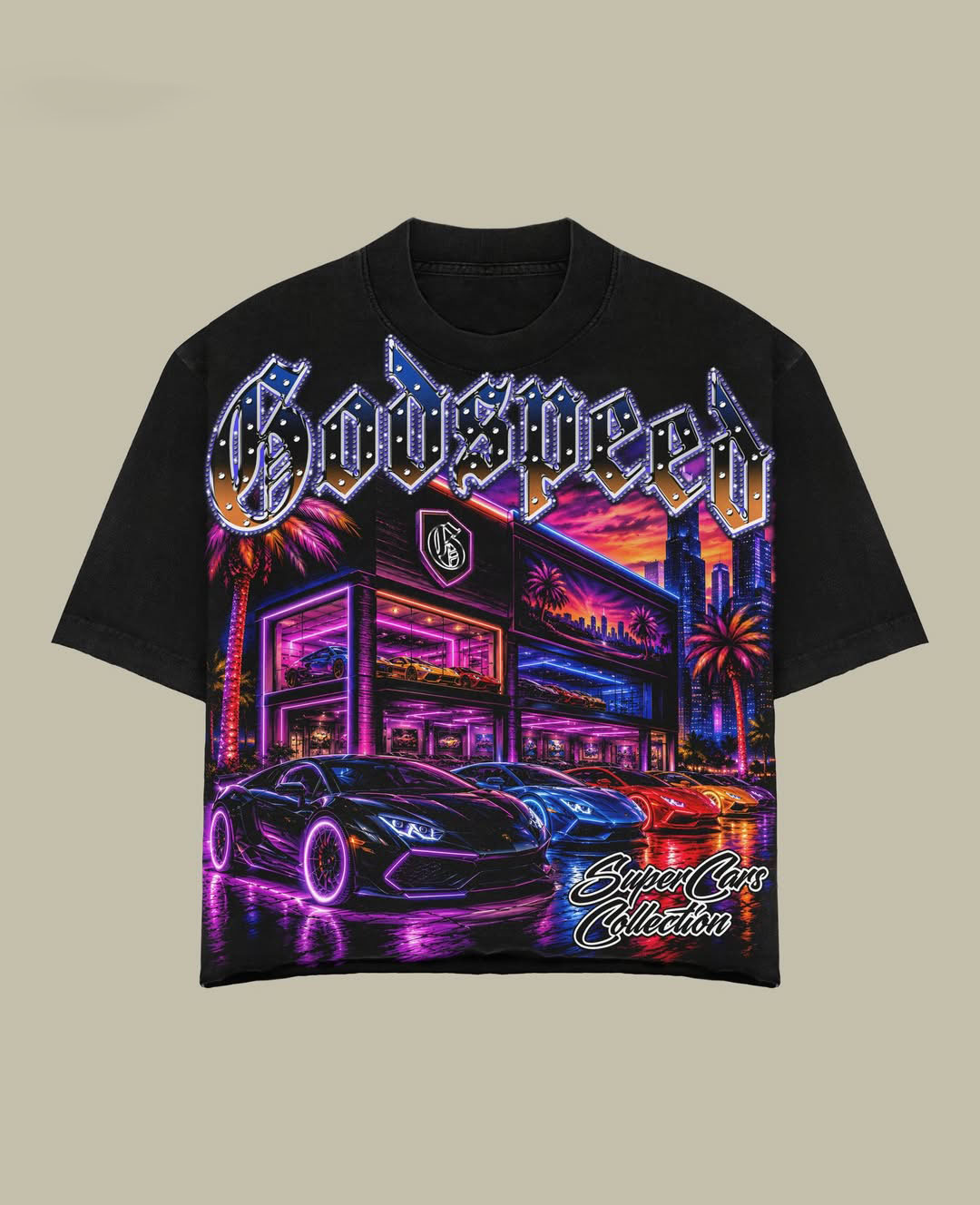 Godspeed Classic 100%Cotton Tee T-Shirt Unisex
