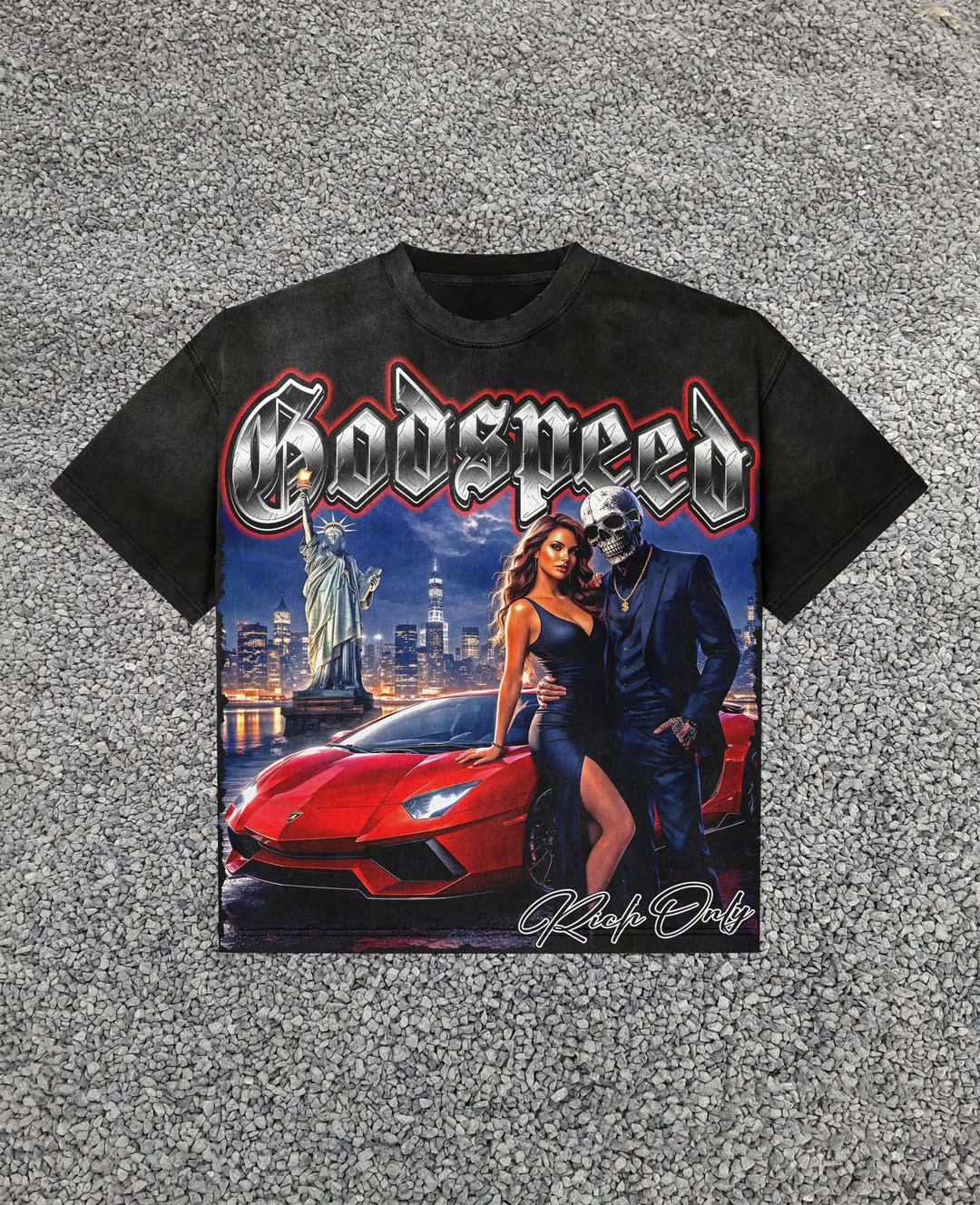 Godspeed Classic 100%Cotton Tee T-Shirt Unisex
