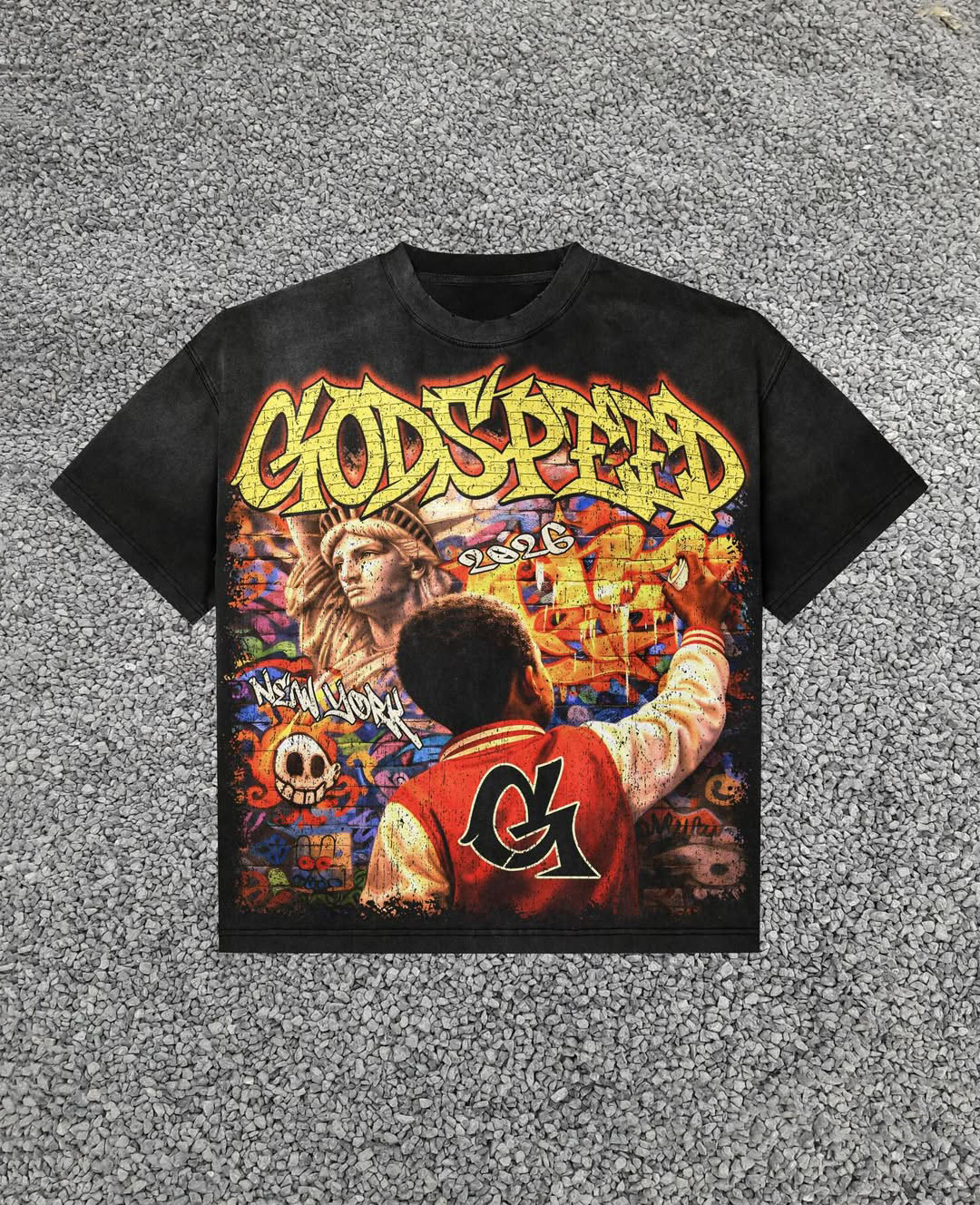 Godspeed Classic 100%Cotton Tee T-Shirt Unisex