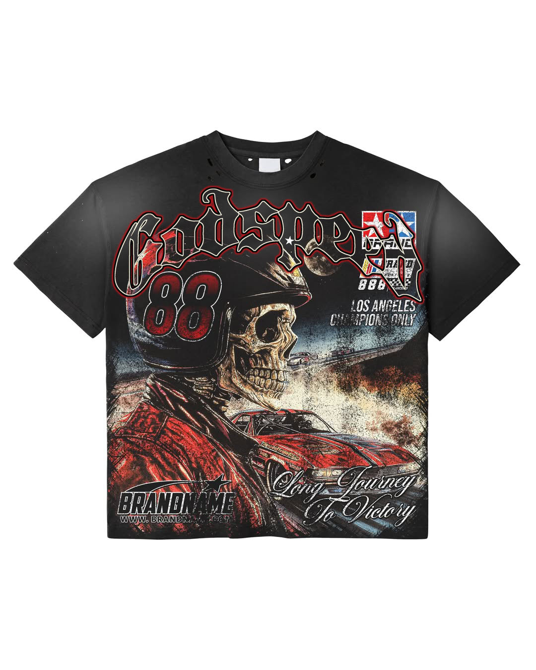 Godspeed Classic 100%Cotton Tee T-Shirt Unisex