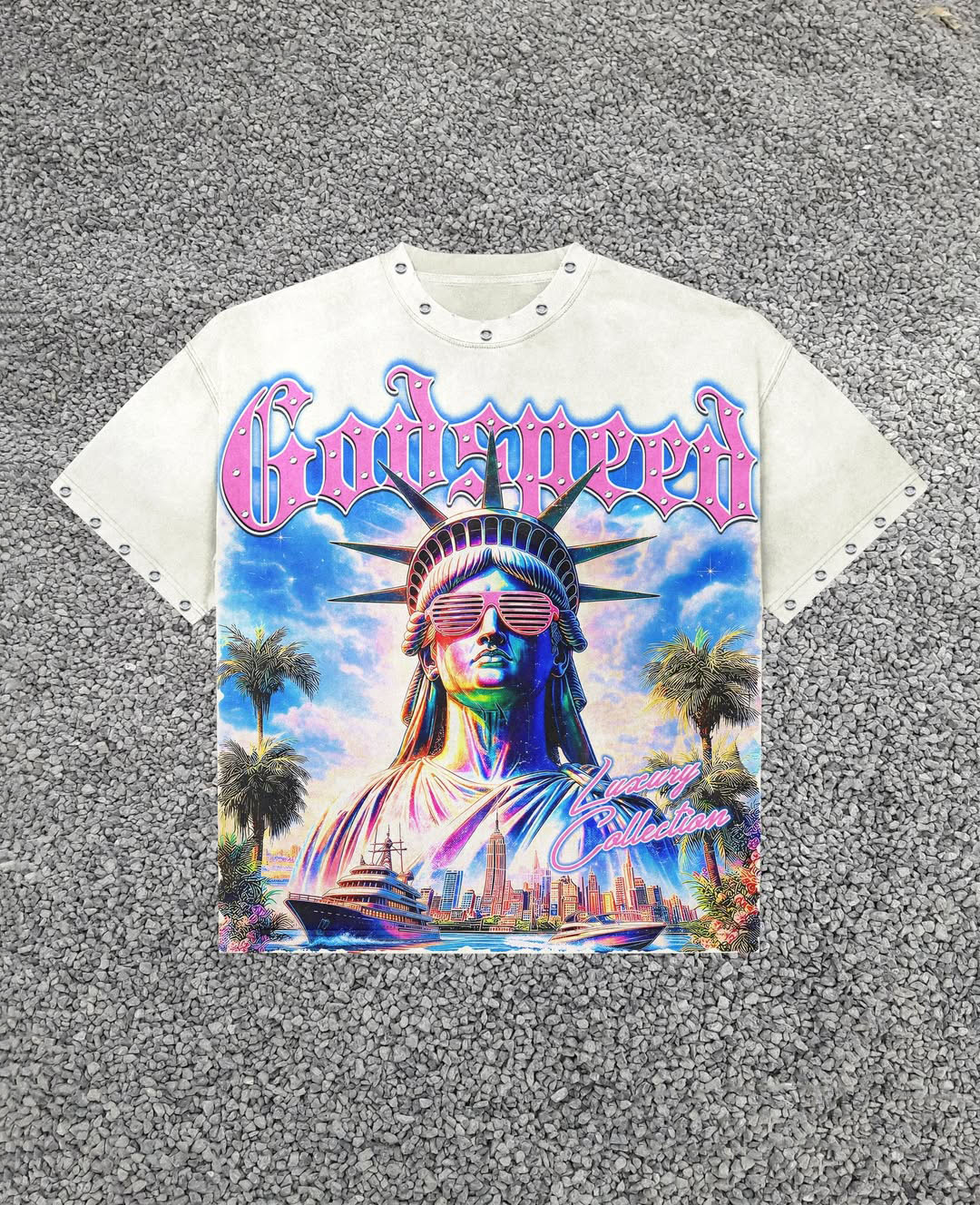 Godspeed Classic 100%Cotton Tee T-Shirt Unisex