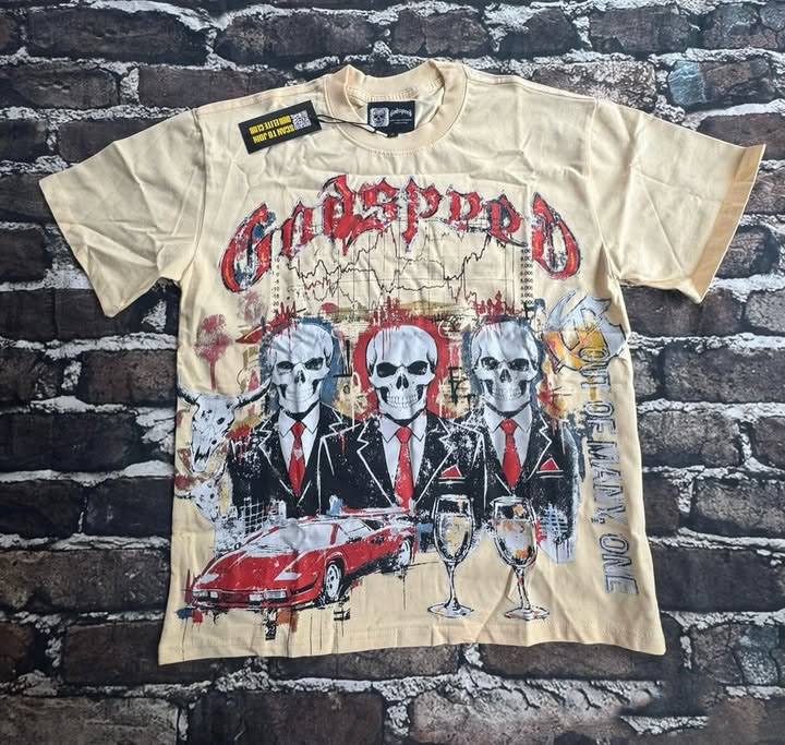 Godspeed Classic 100%Cotton Tee T-Shirt Unisex
