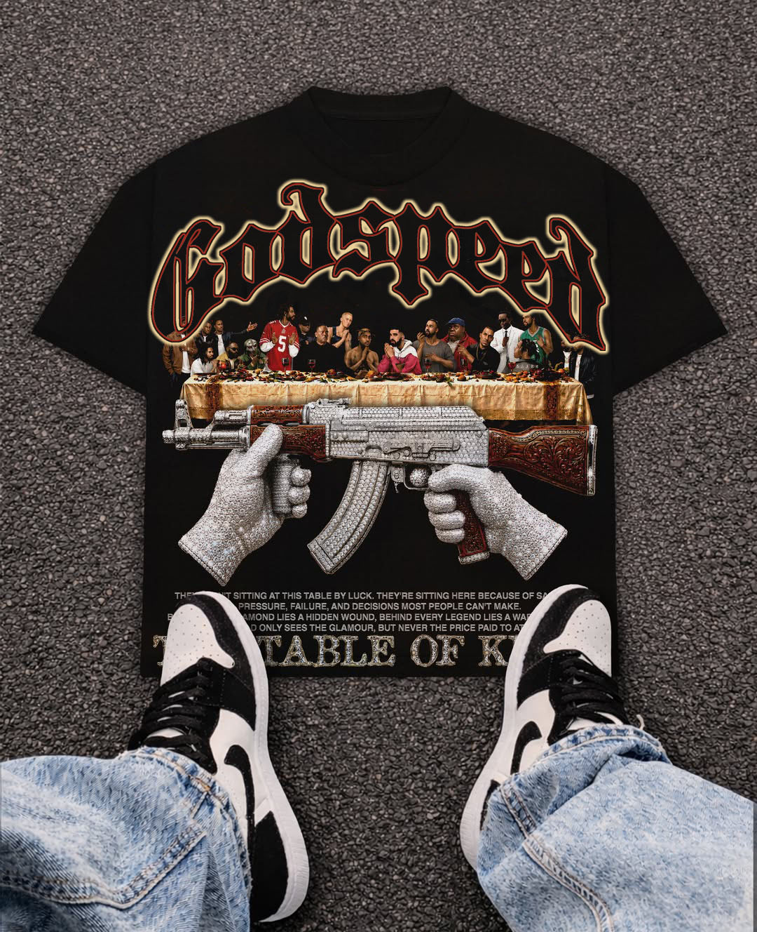 Godspeed Classic 100%Cotton Tee T-Shirt Unisex