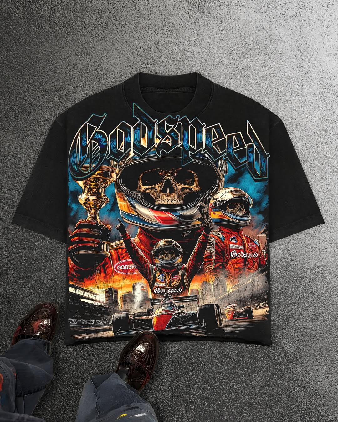 Godspeed Classic 100%Cotton Tee T-Shirt Unisex