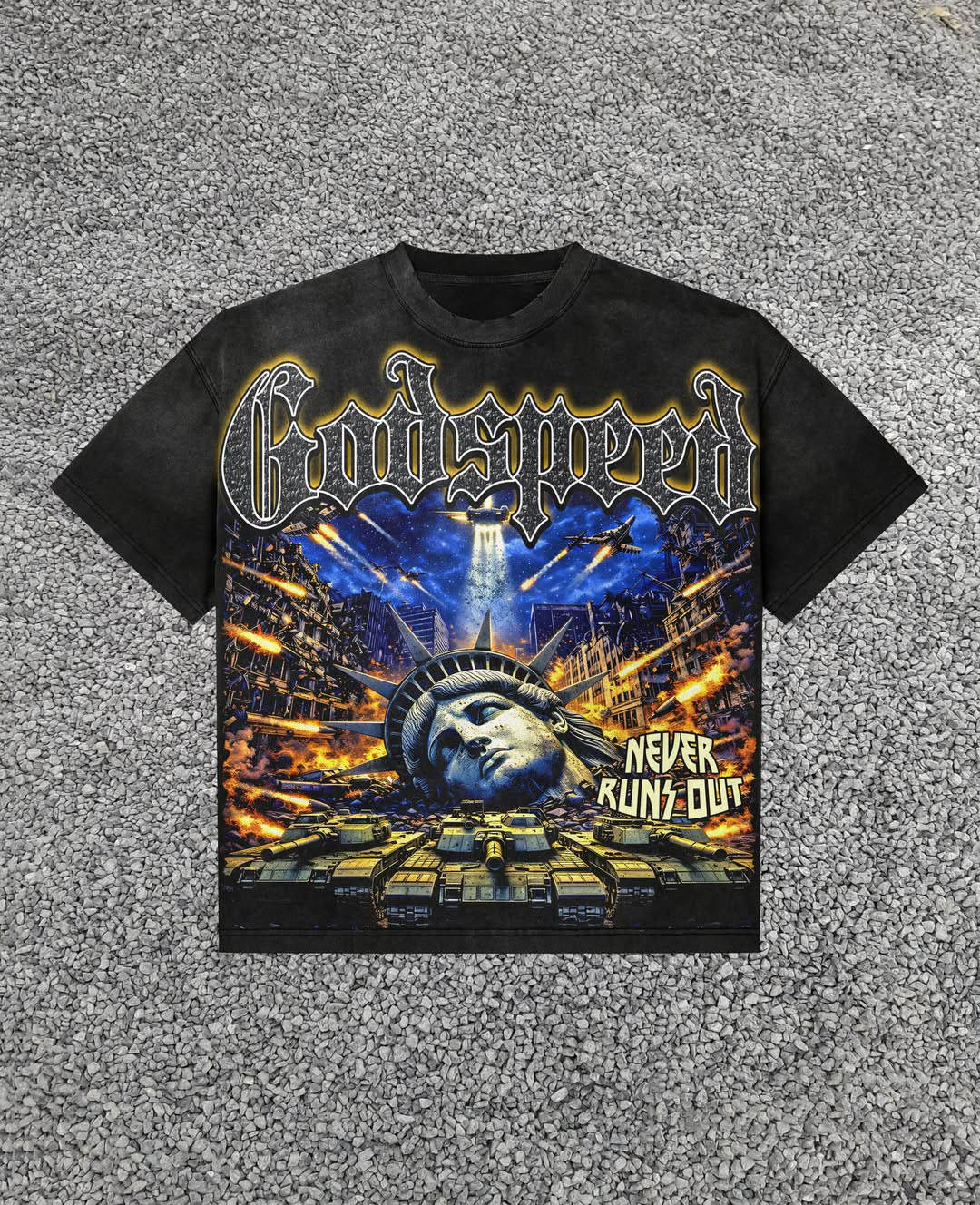 Godspeed Classic 100%Cotton Tee T-Shirt Unisex