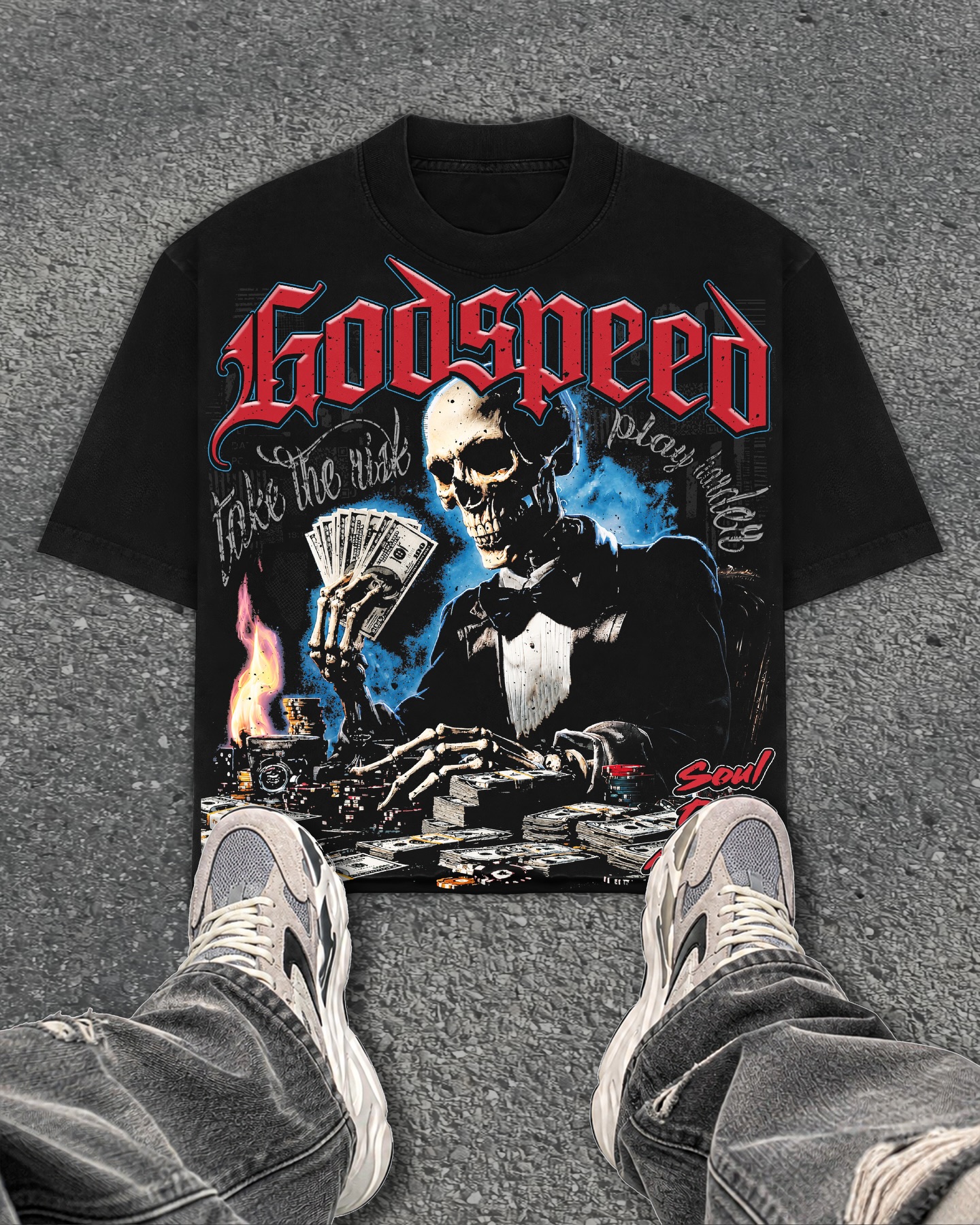 Godspeed Classic 100%Cotton Tee T-Shirt Unisex