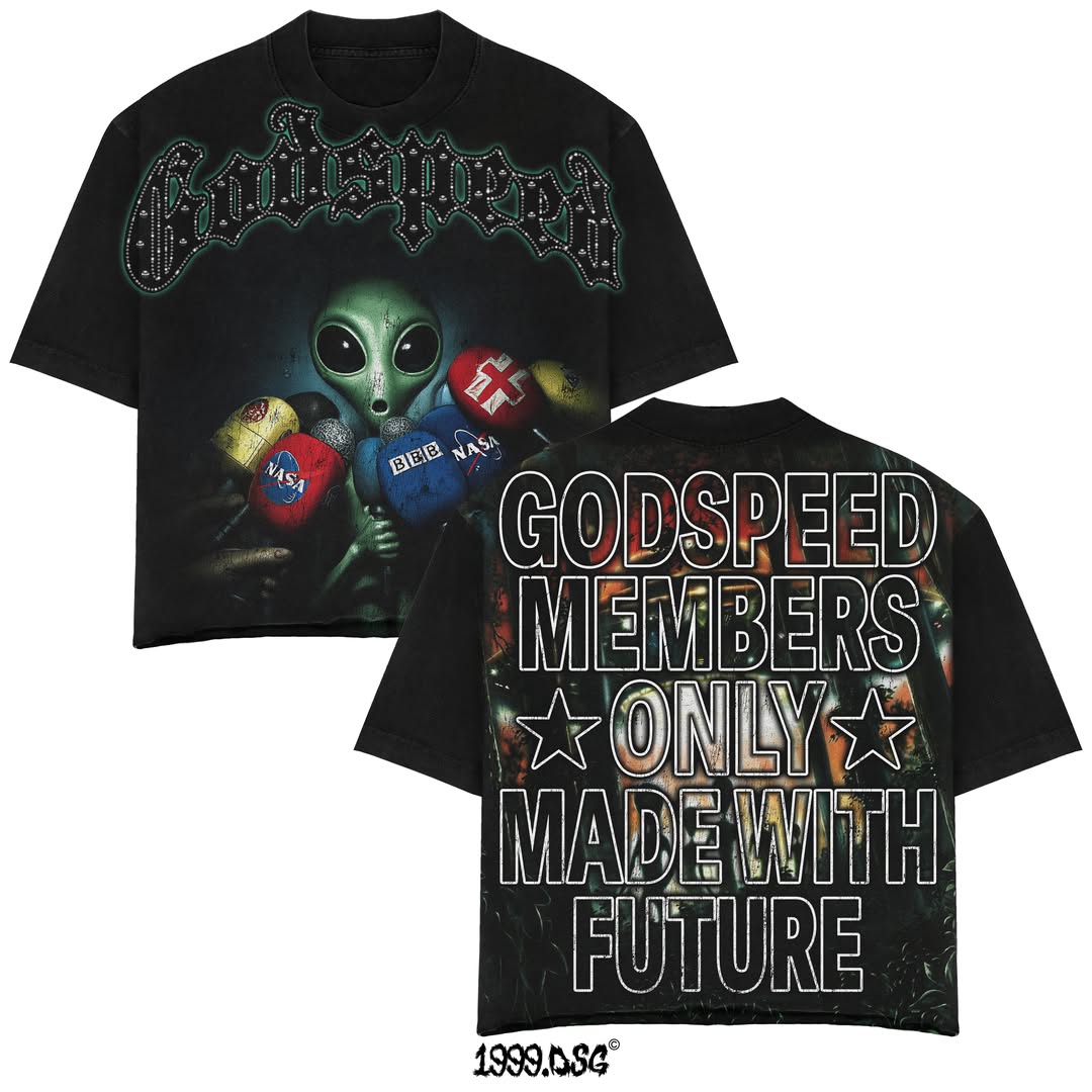 Godspeed Classic 100%Cotton Tee T-Shirt Unisex