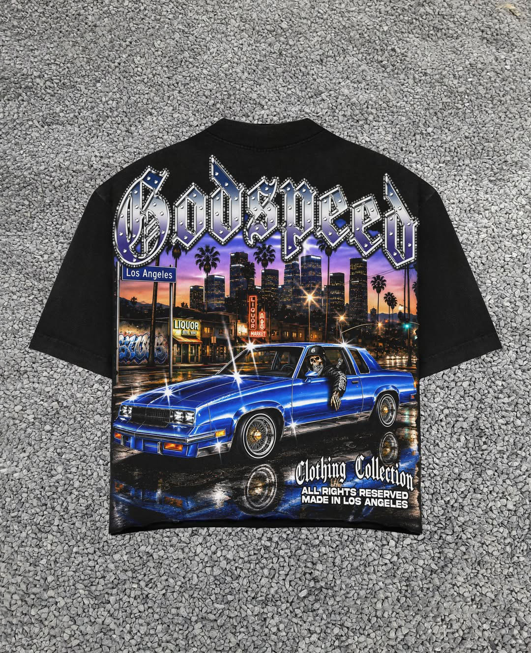 Godspeed Classic 100%Cotton Tee T-Shirt Unisex