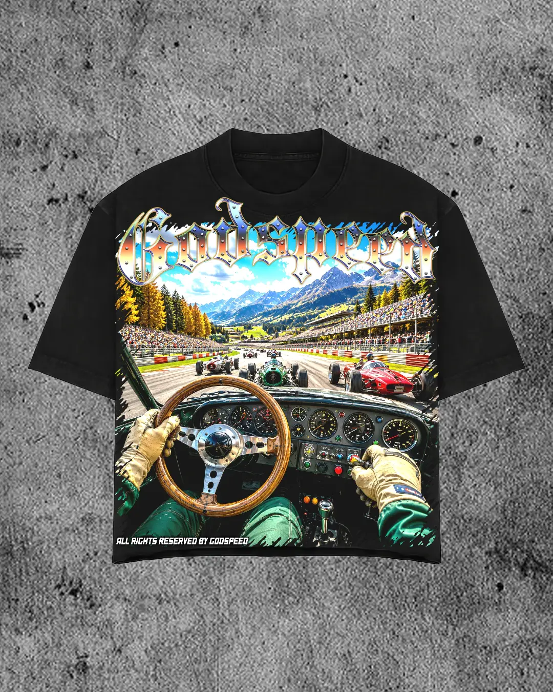 Godspeed Classic 100%Cotton Tee T-Shirt Unisex