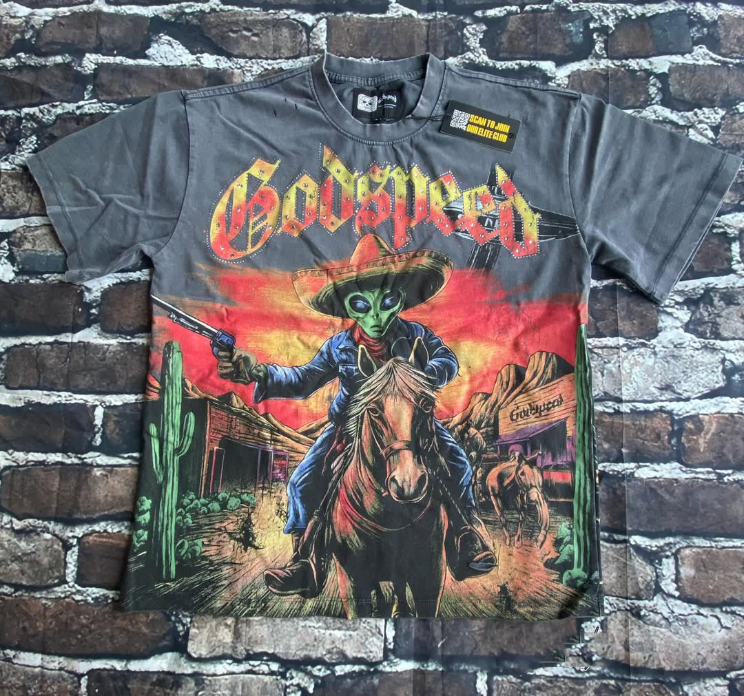 Godspeed Classic 100%Cotton Tee T-Shirt Unisex