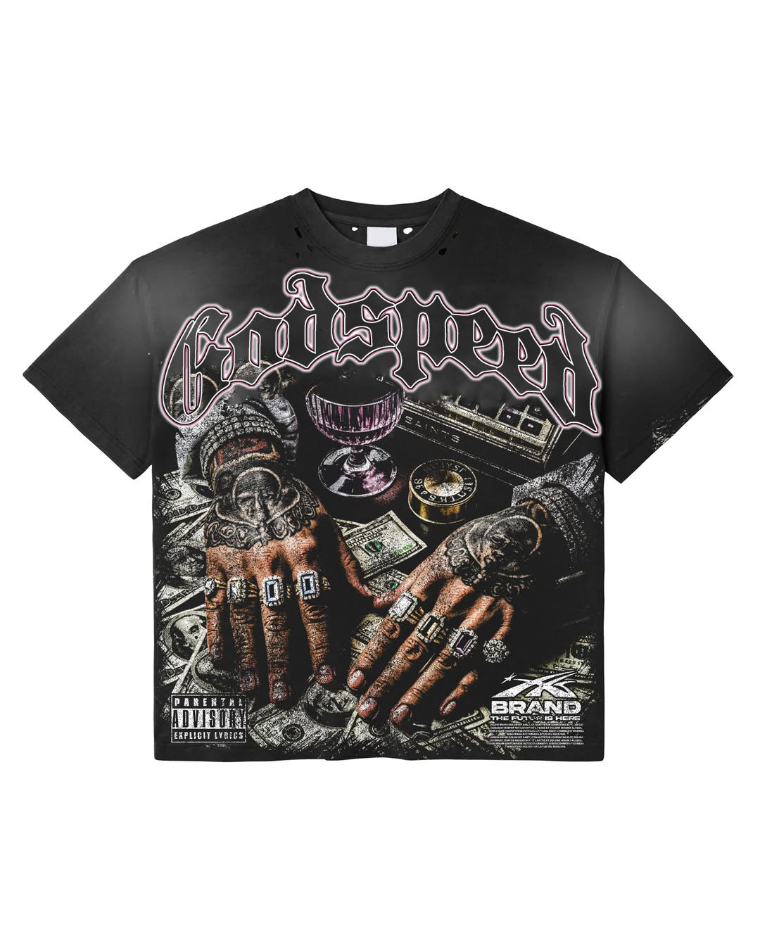 Godspeed Classic 100%Cotton Tee T-Shirt Unisex