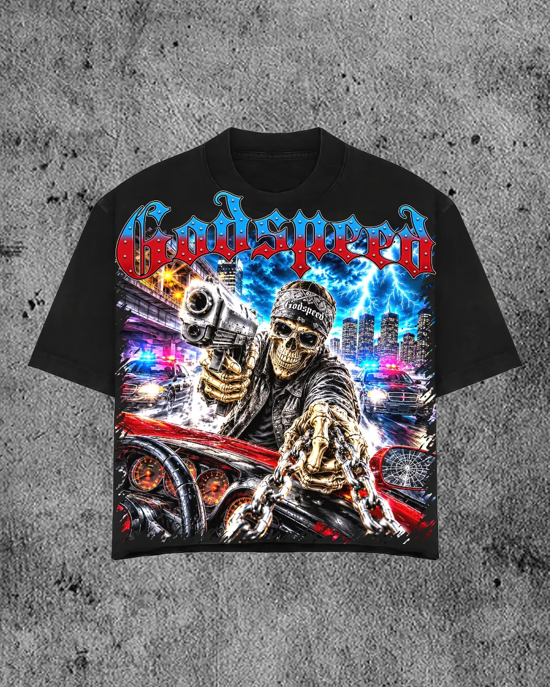Godspeed Classic 100%Cotton Tee T-Shirt Unisex