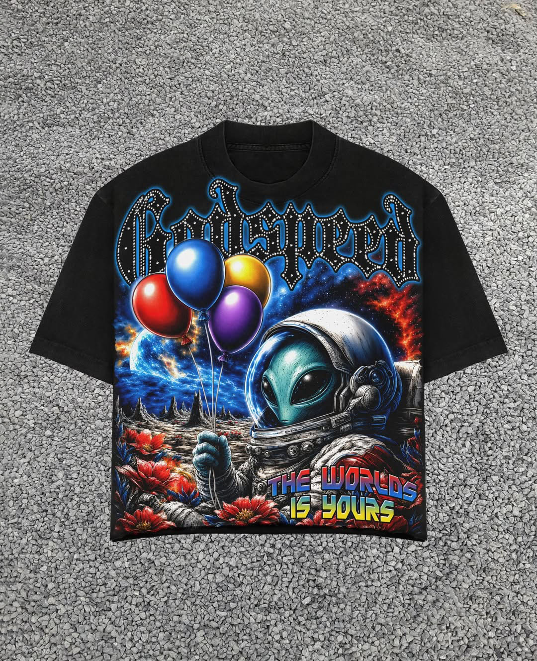 Godspeed Classic 100%Cotton Tee T-Shirt Unisex