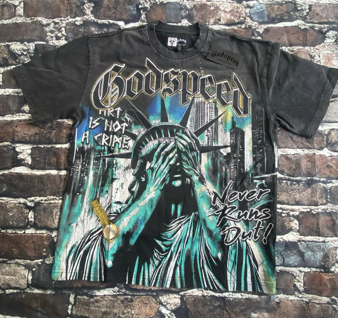 Godspeed Classic 100%Cotton Tee T-Shirt Unisex