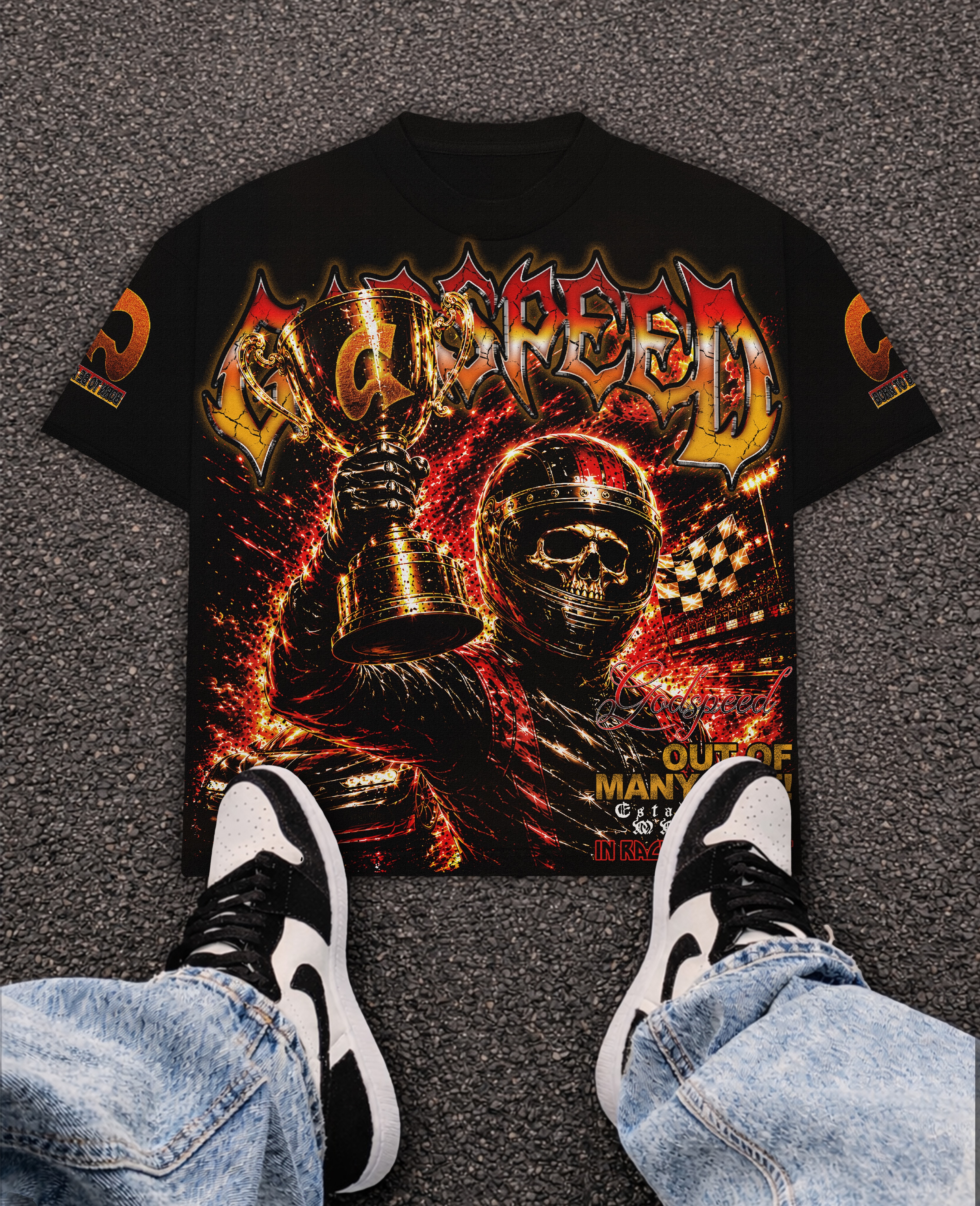 Godspeed Classic 100%Cotton Tee T-Shirt Unisex