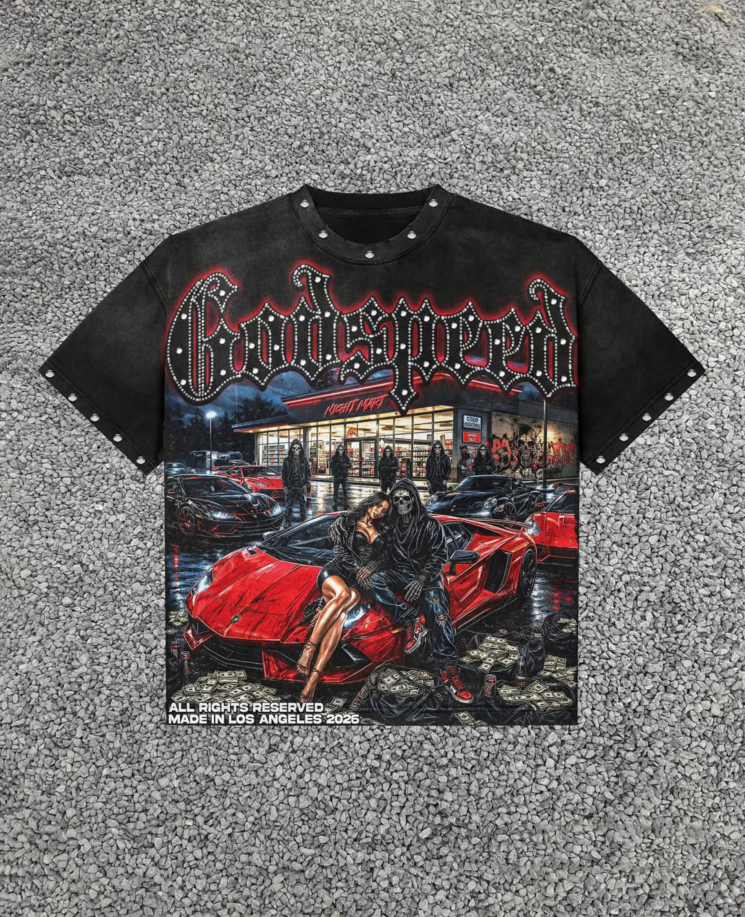 Godspeed Classic 100%Cotton Tee T-Shirt Unisex