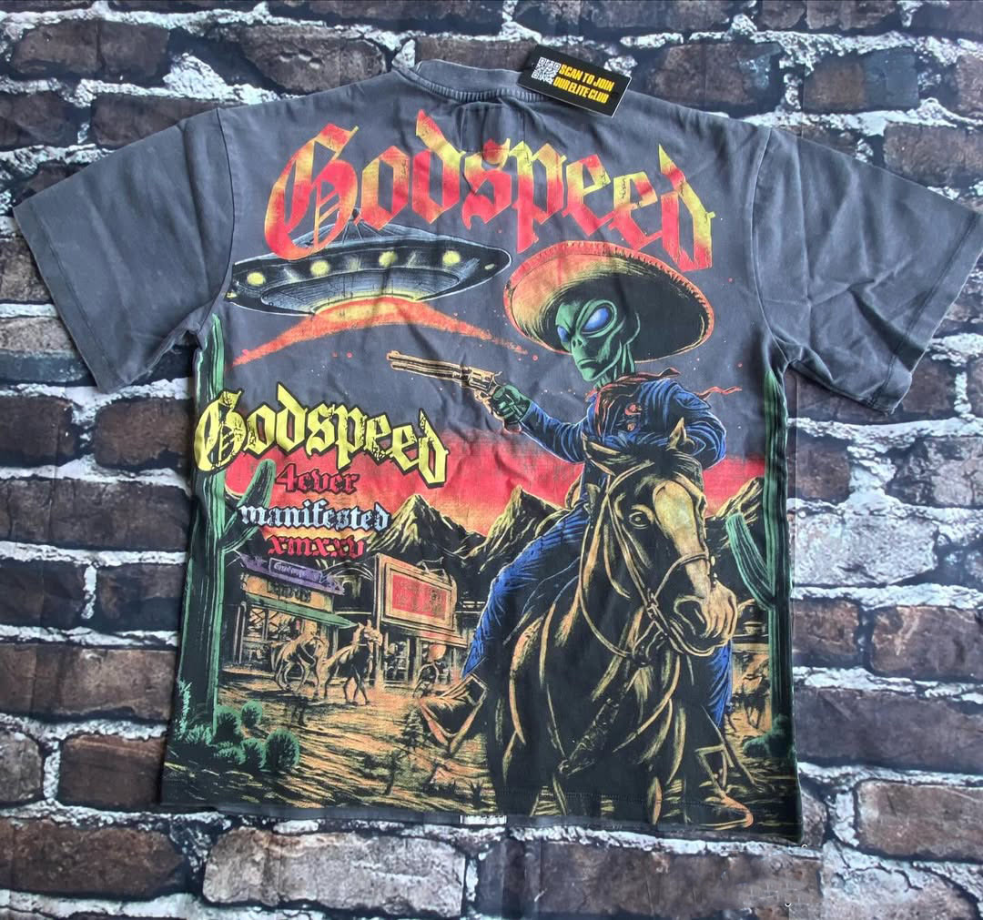 Godspeed Classic 100%Cotton Tee T-Shirt Unisex