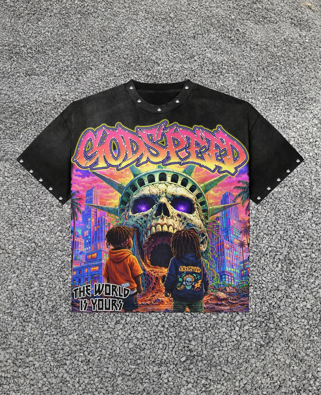Godspeed Classic 100%Cotton Tee T-Shirt Unisex