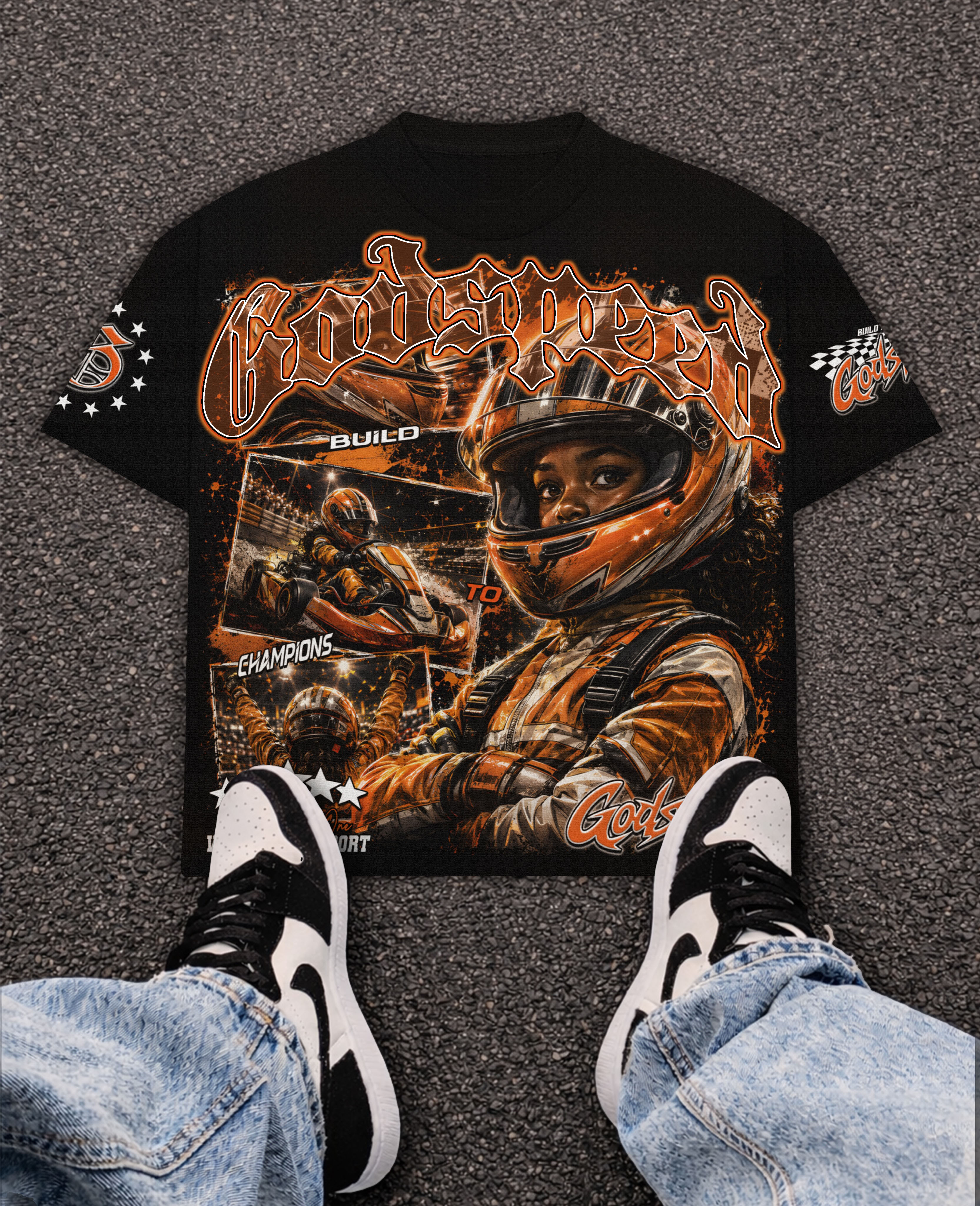 Godspeed Classic 100%Cotton Tee T-Shirt Unisex