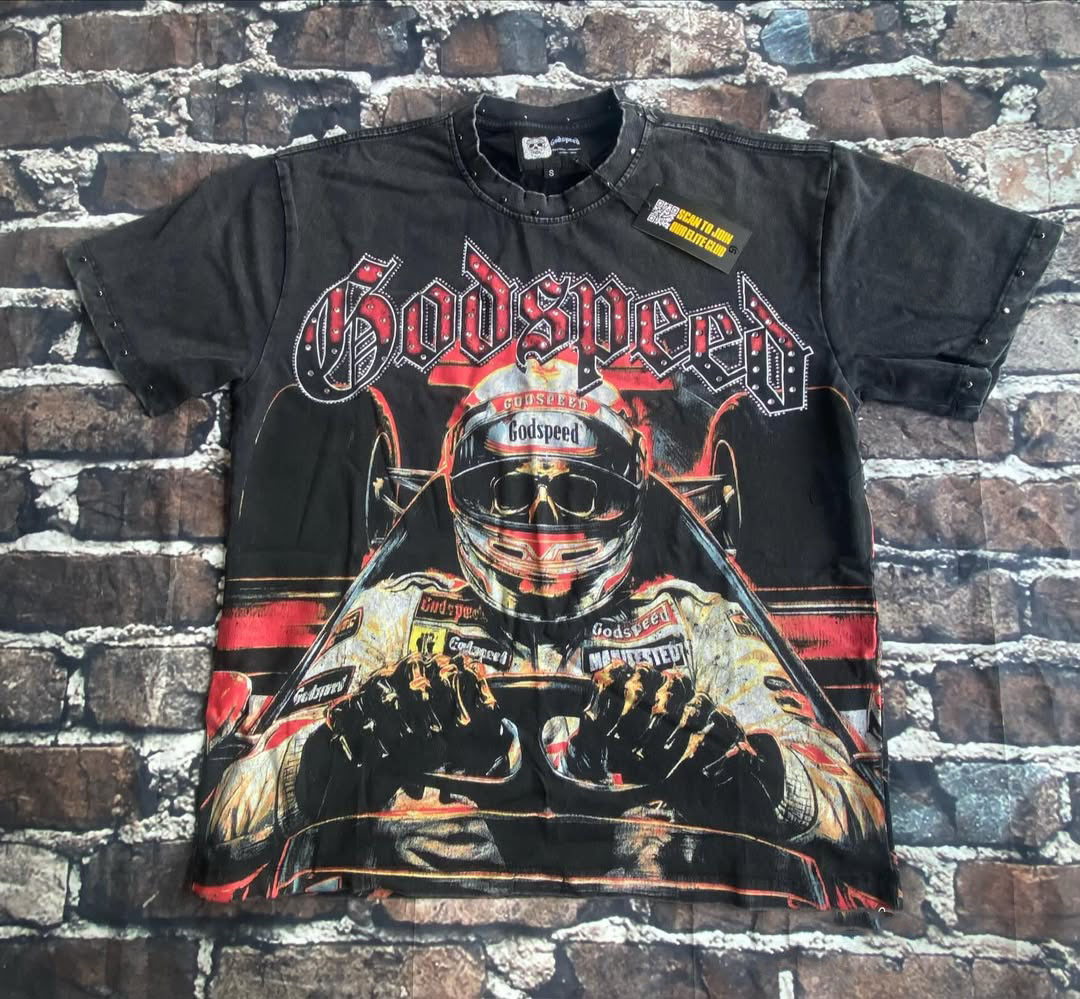 Godspeed Classic 100%Cotton Tee T-Shirt Unisex