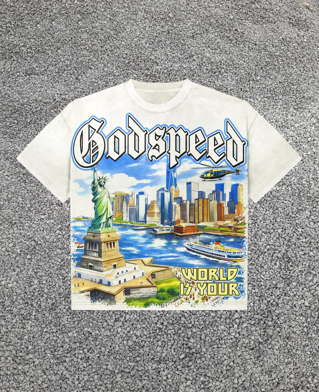 Godspeed Classic 100%Cotton Tee T-Shirt Unisex