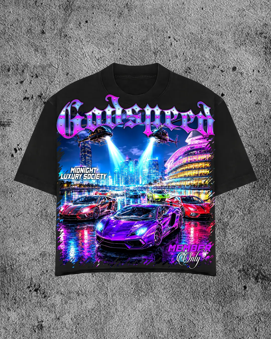 Godspeed Classic 100%Cotton Tee T-Shirt Unisex
