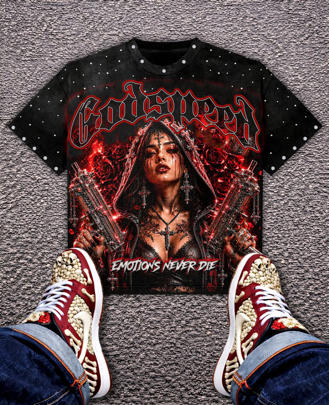 Godspeed Classic 100%Cotton Tee T-Shirt Unisex
