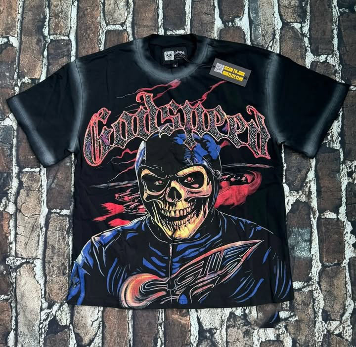 Godspeed Classic 100%Cotton Tee T-Shirt Unisex