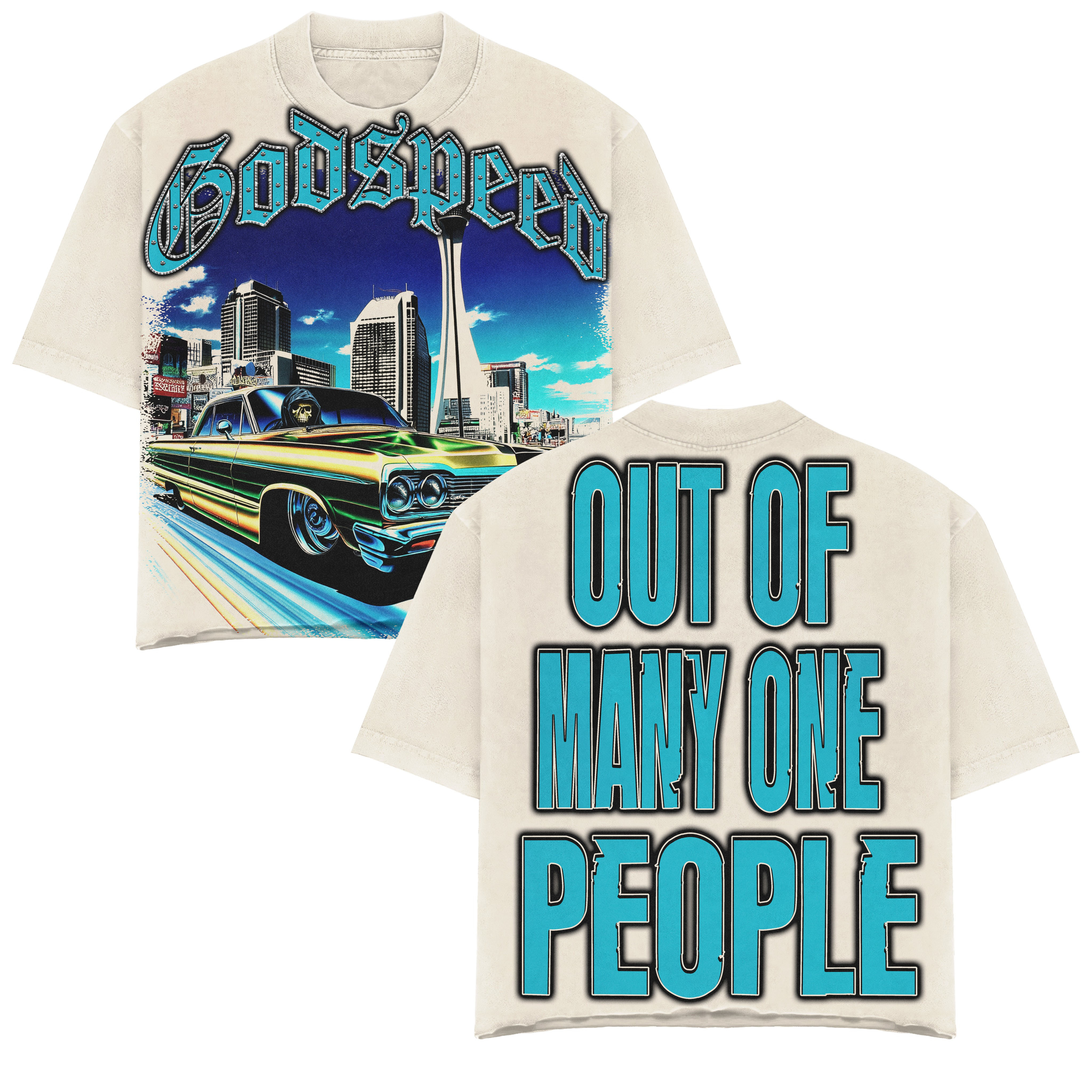 Godspeed Classic 100%Cotton Tee T-Shirt Unisex