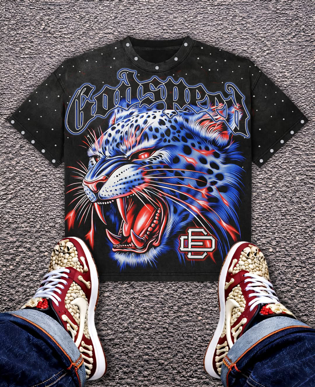 Godspeed Classic 100%Cotton Tee T-Shirt Unisex