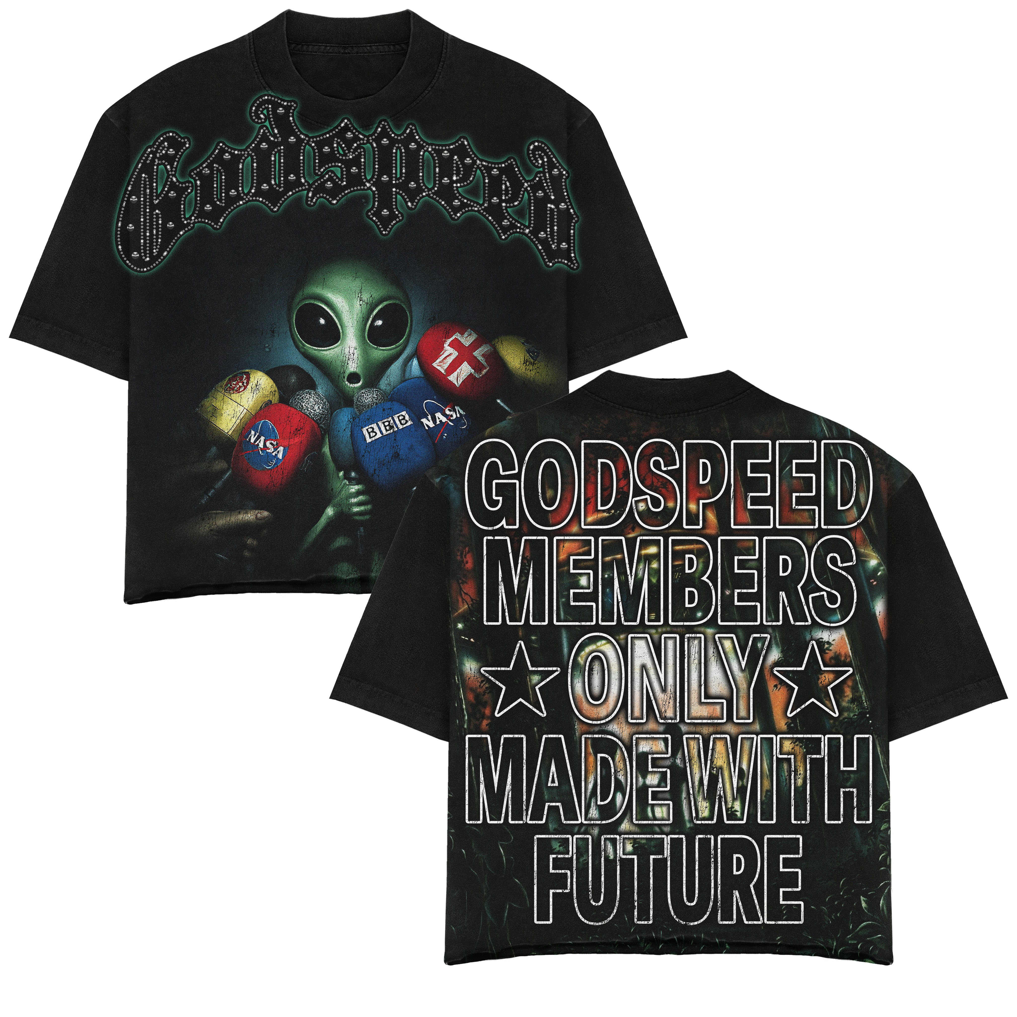 Godspeed Classic 100%Cotton Tee T-Shirt Unisex