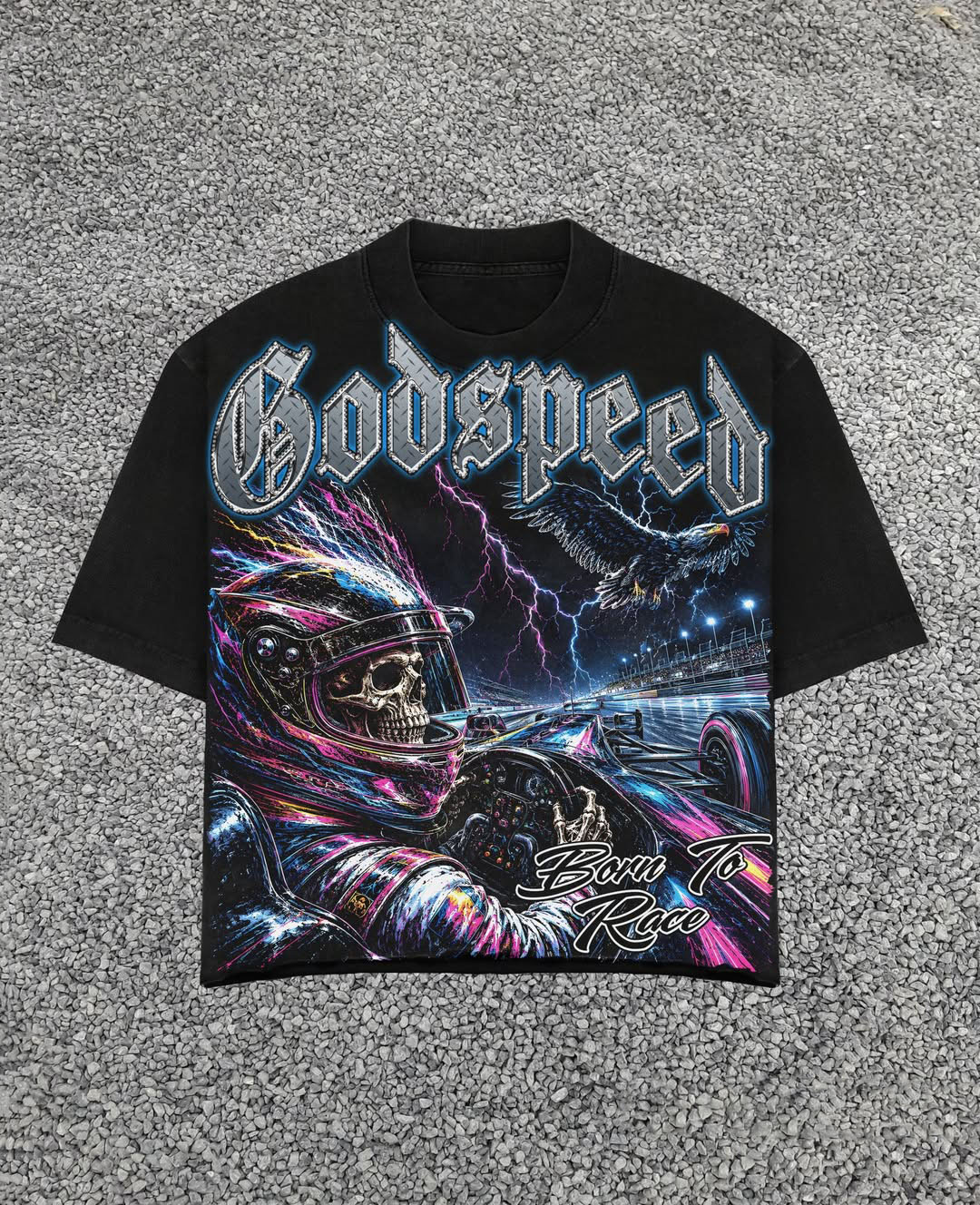 Godspeed Classic 100%Cotton Tee T-Shirt Unisex