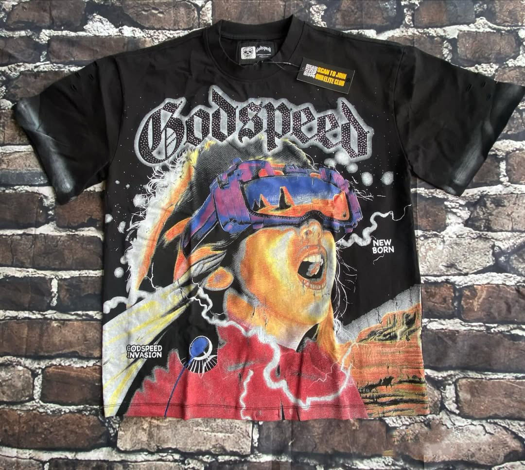 Godspeed Classic 100%Cotton Tee T-Shirt Unisex
