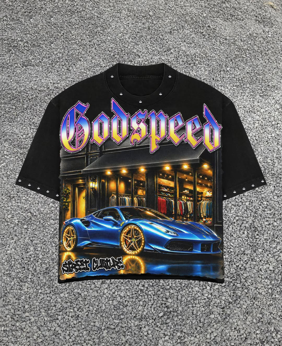 Godspeed Classic 100%Cotton Tee T-Shirt Unisex