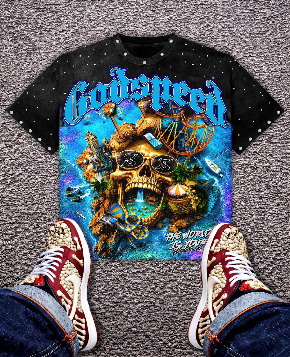 Godspeed Classic 100%Cotton Tee T-Shirt Unisex