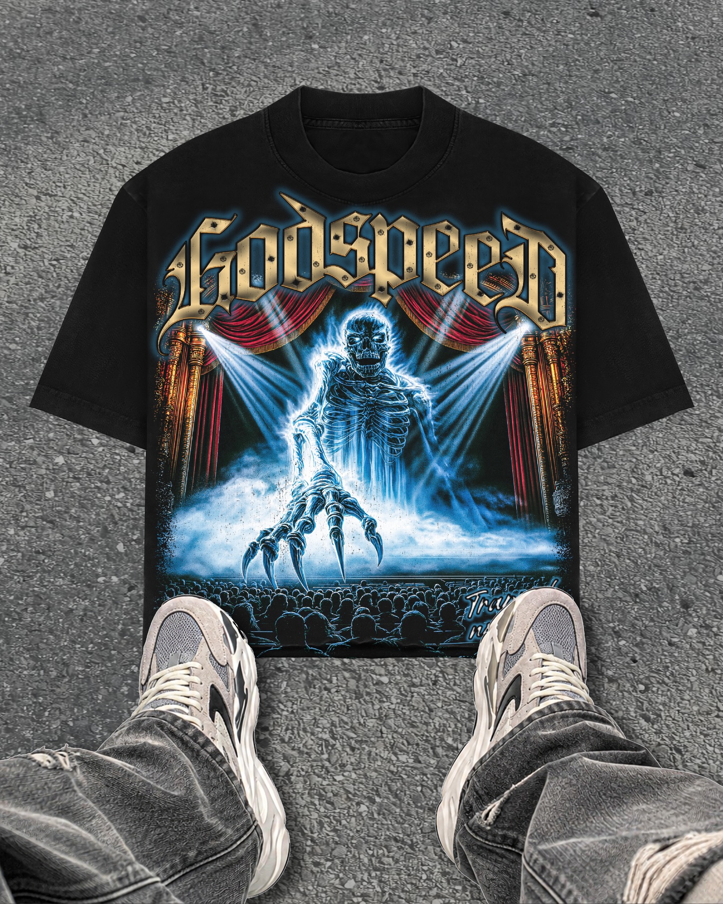 Godspeed Classic 100%Cotton Tee T-Shirt Unisex