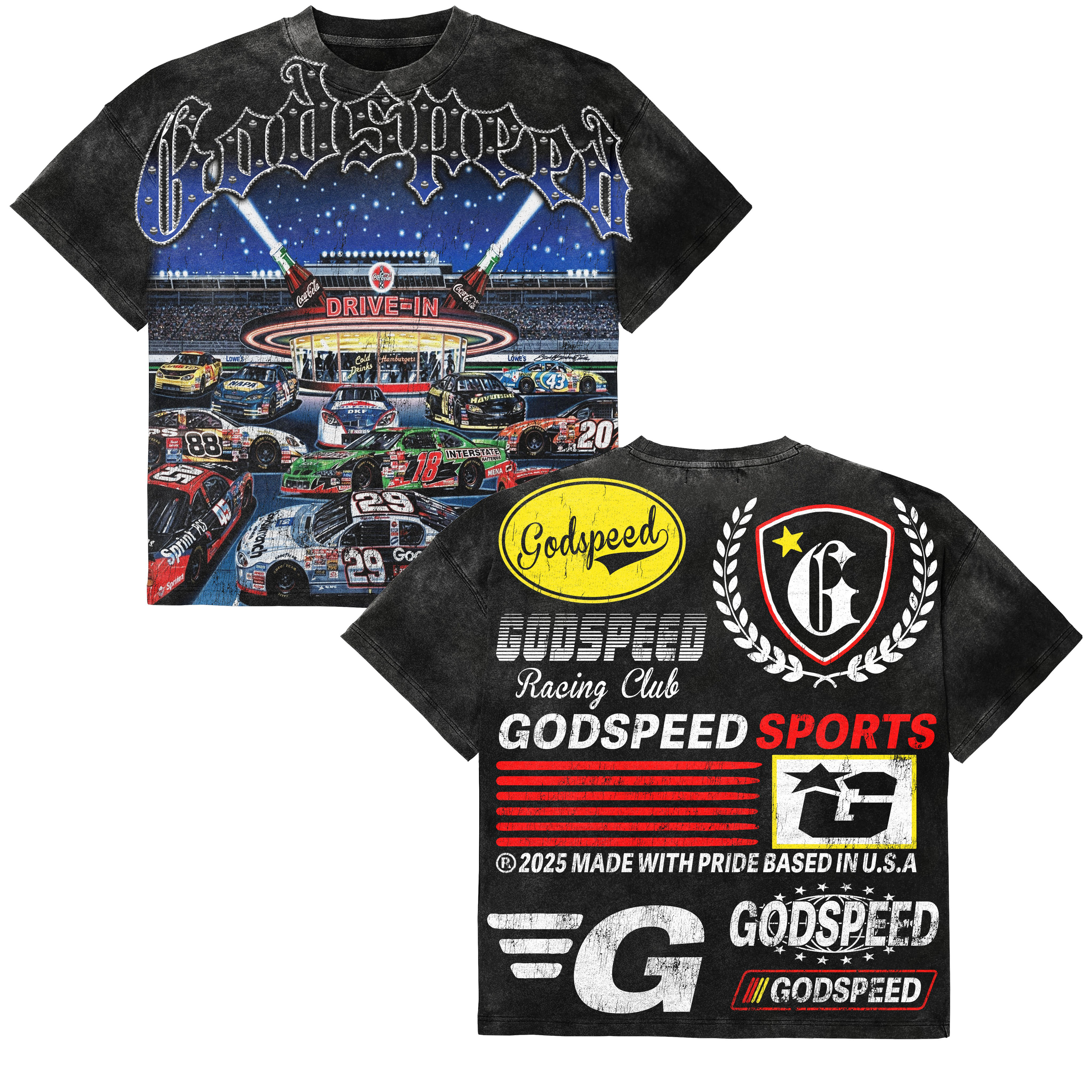 Godspeed Classic 100%Cotton Tee T-Shirt Unisex