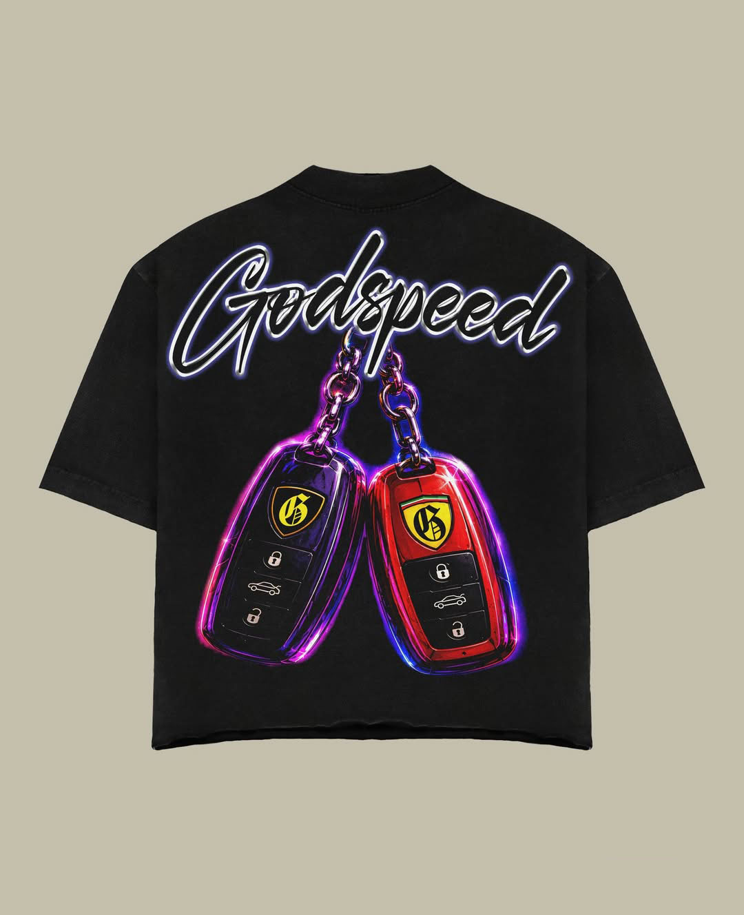 Godspeed Classic 100%Cotton Tee T-Shirt Unisex