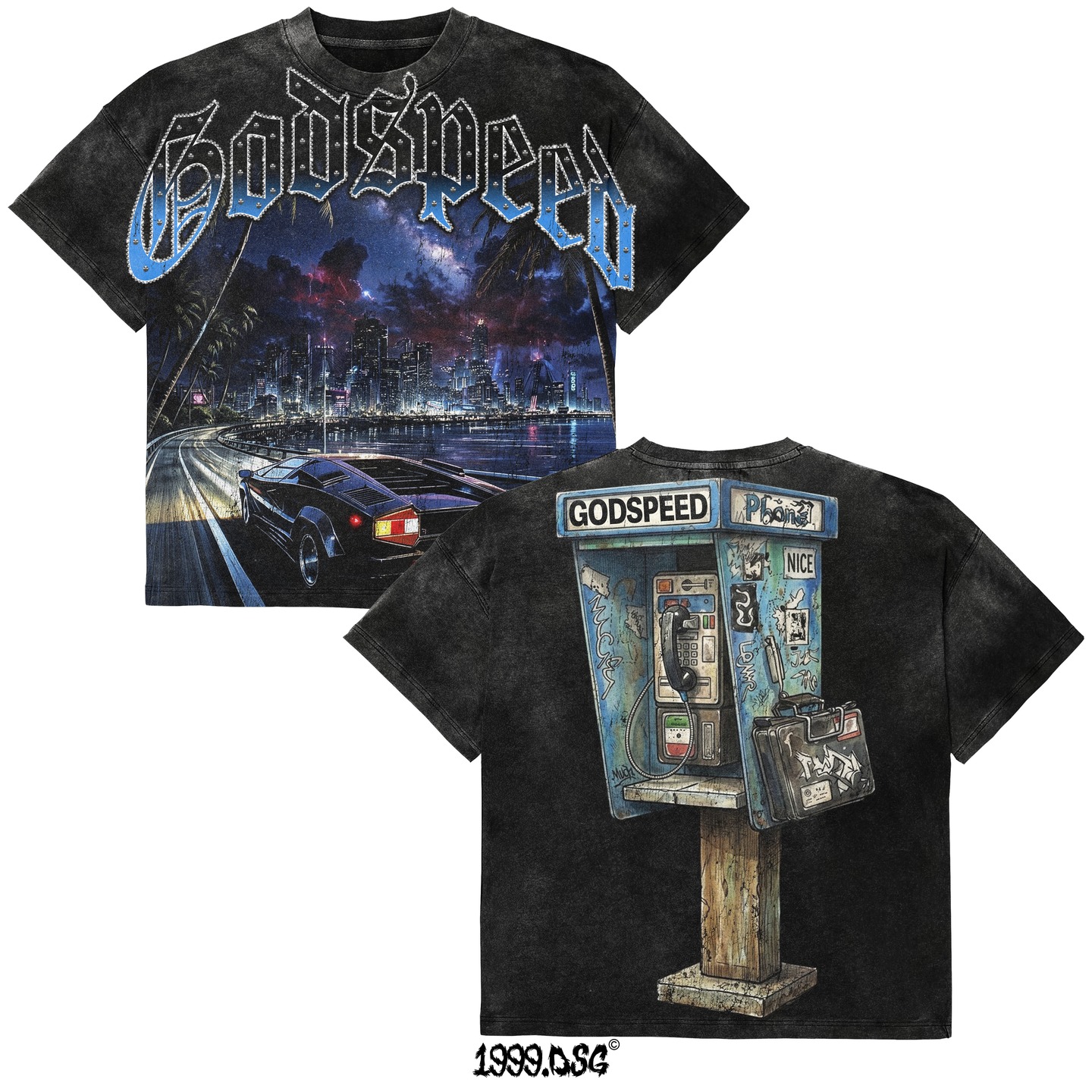 Godspeed Classic 100%Cotton Tee T-Shirt Unisex