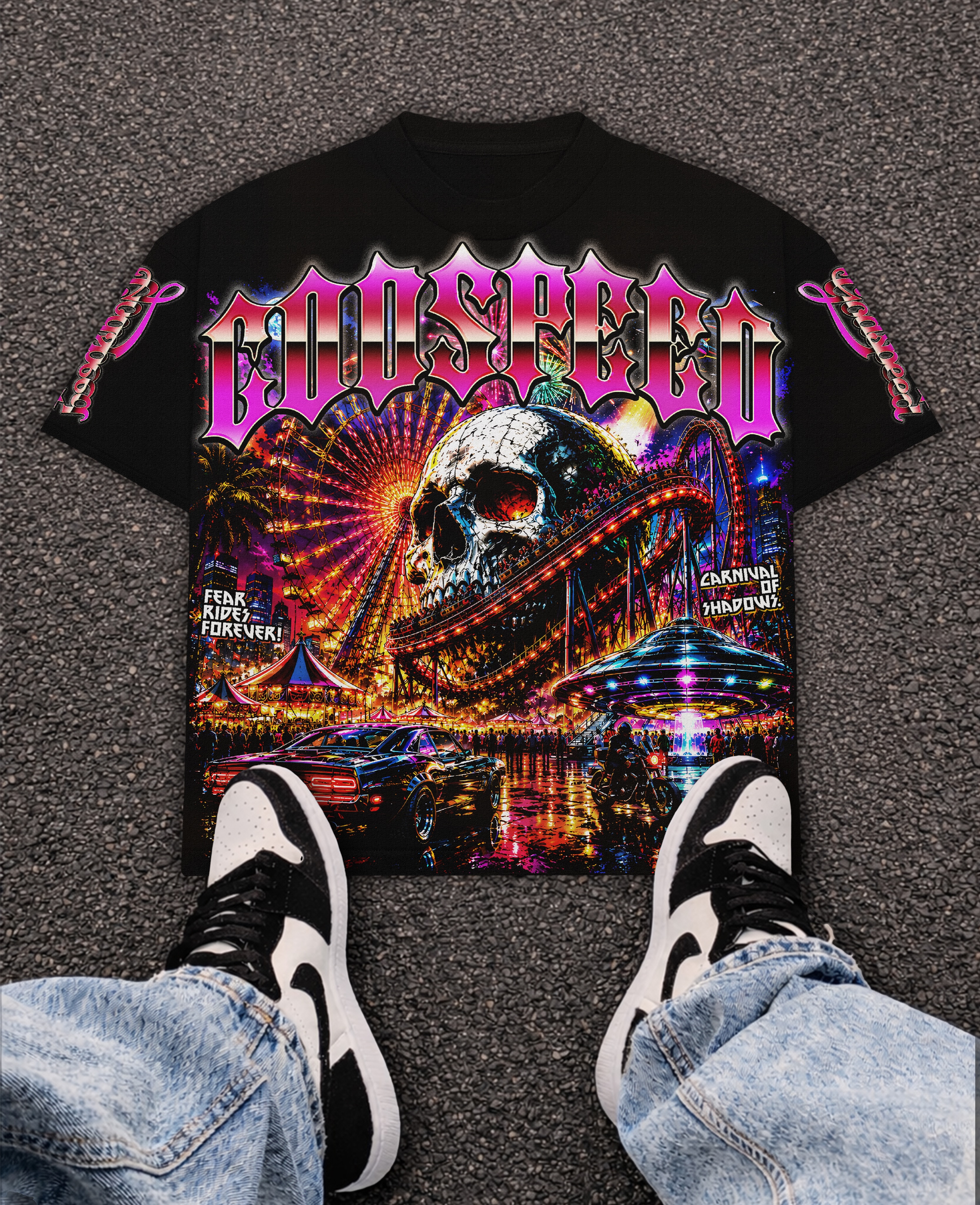 Godspeed Classic 100%Cotton Tee T-Shirt Unisex